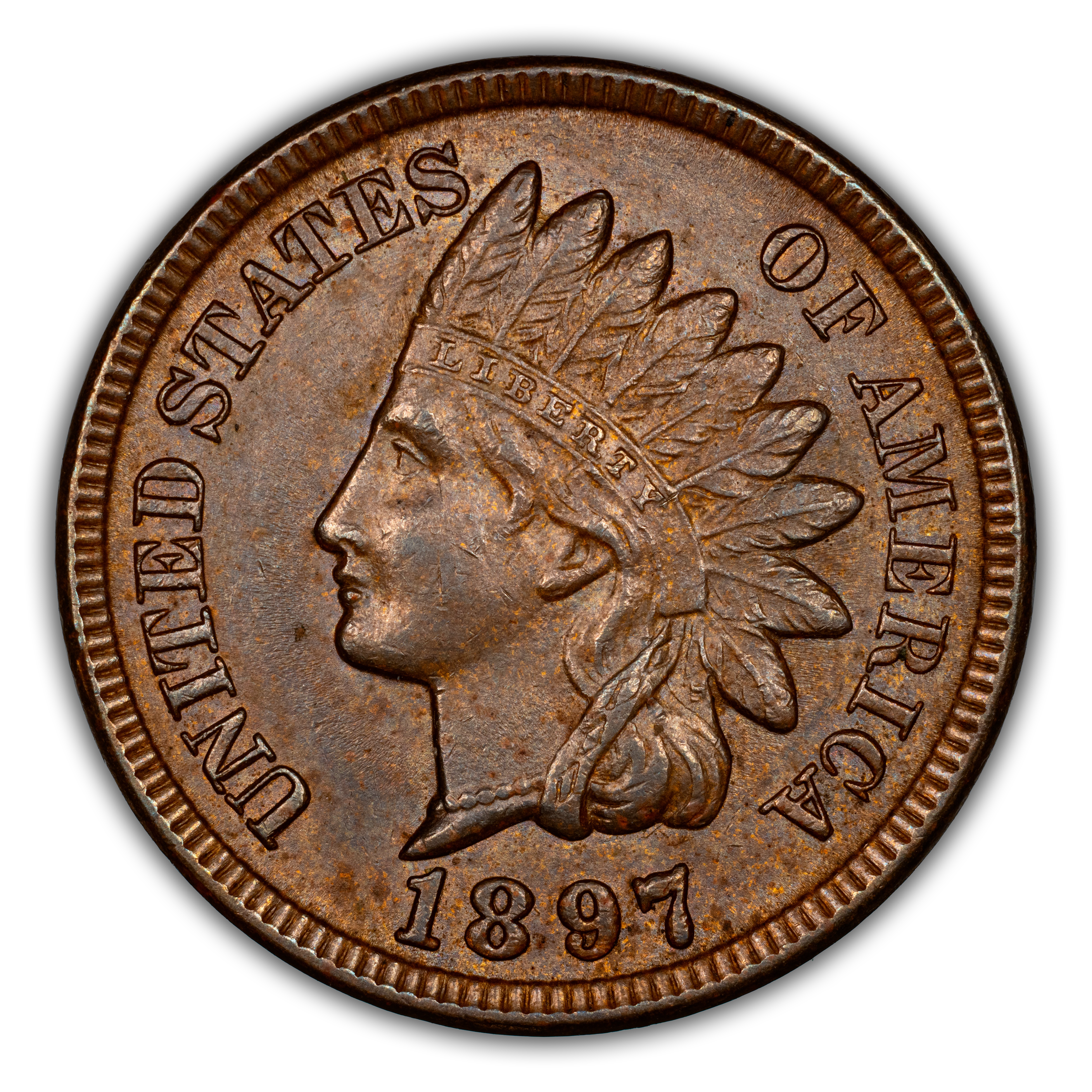 1897 1c MS BN