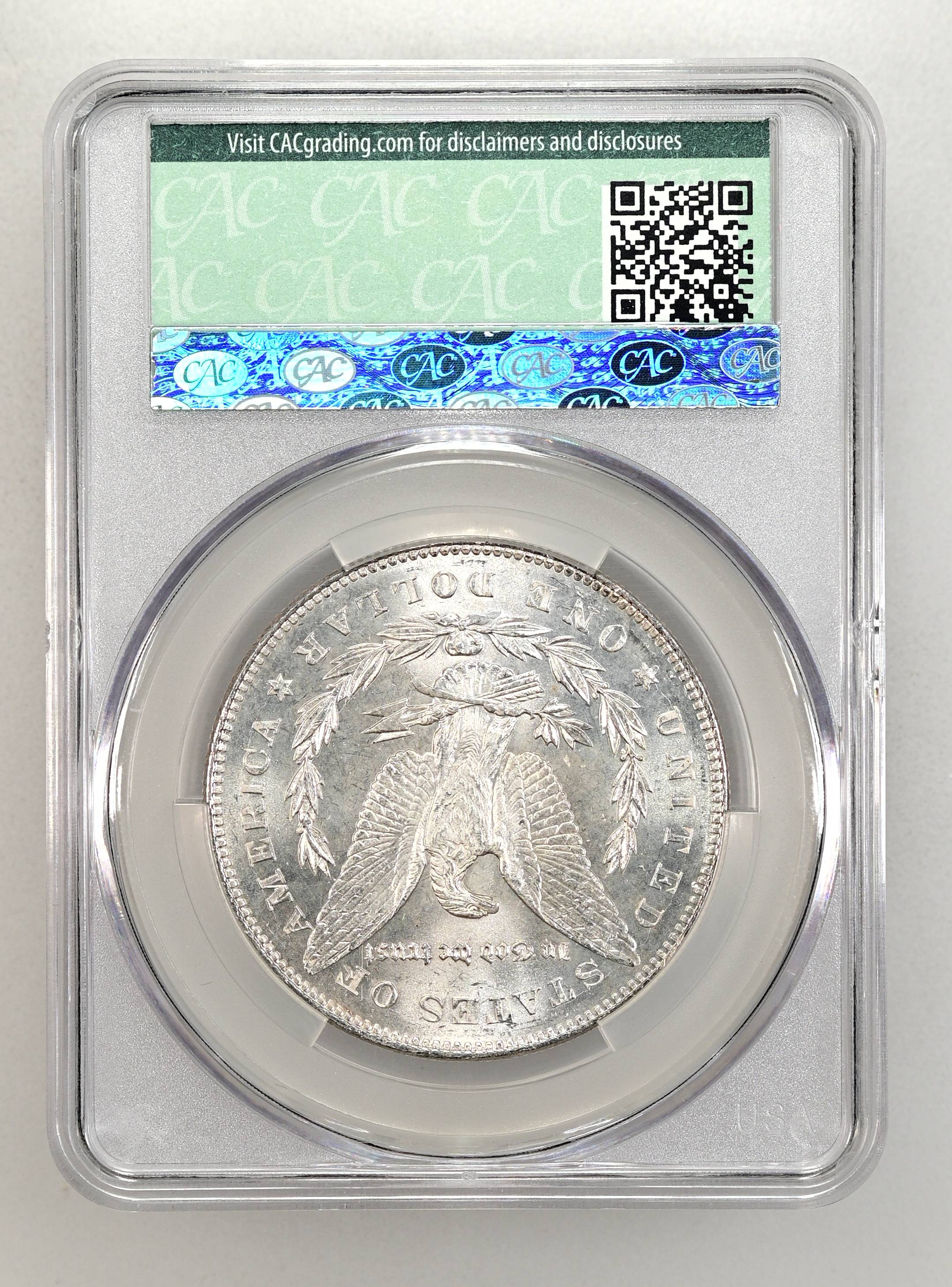 1878 7TF Morgan Dollar Reverse of 1878, Broken D VAM 195 Mint