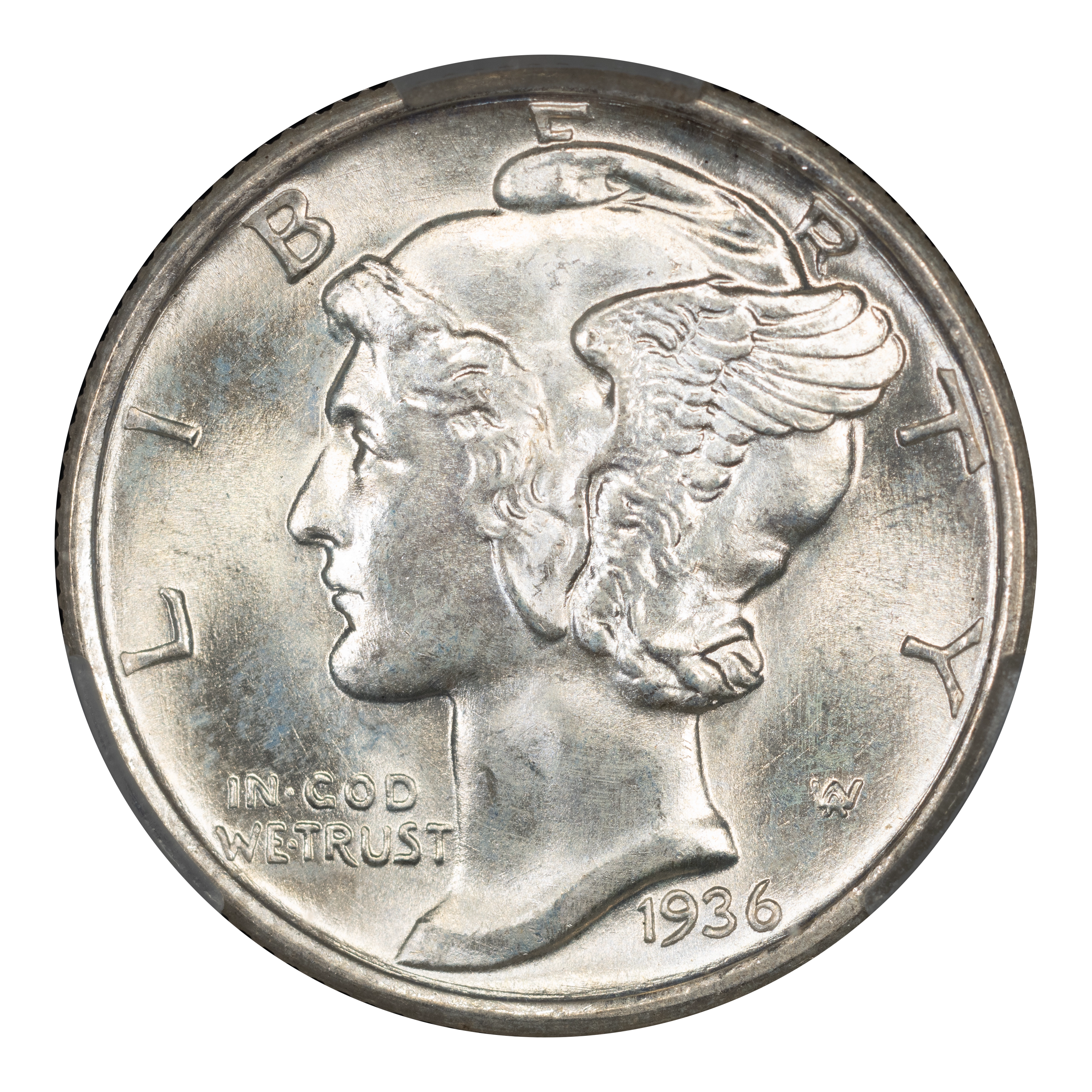 1936-S 10c MS FB
