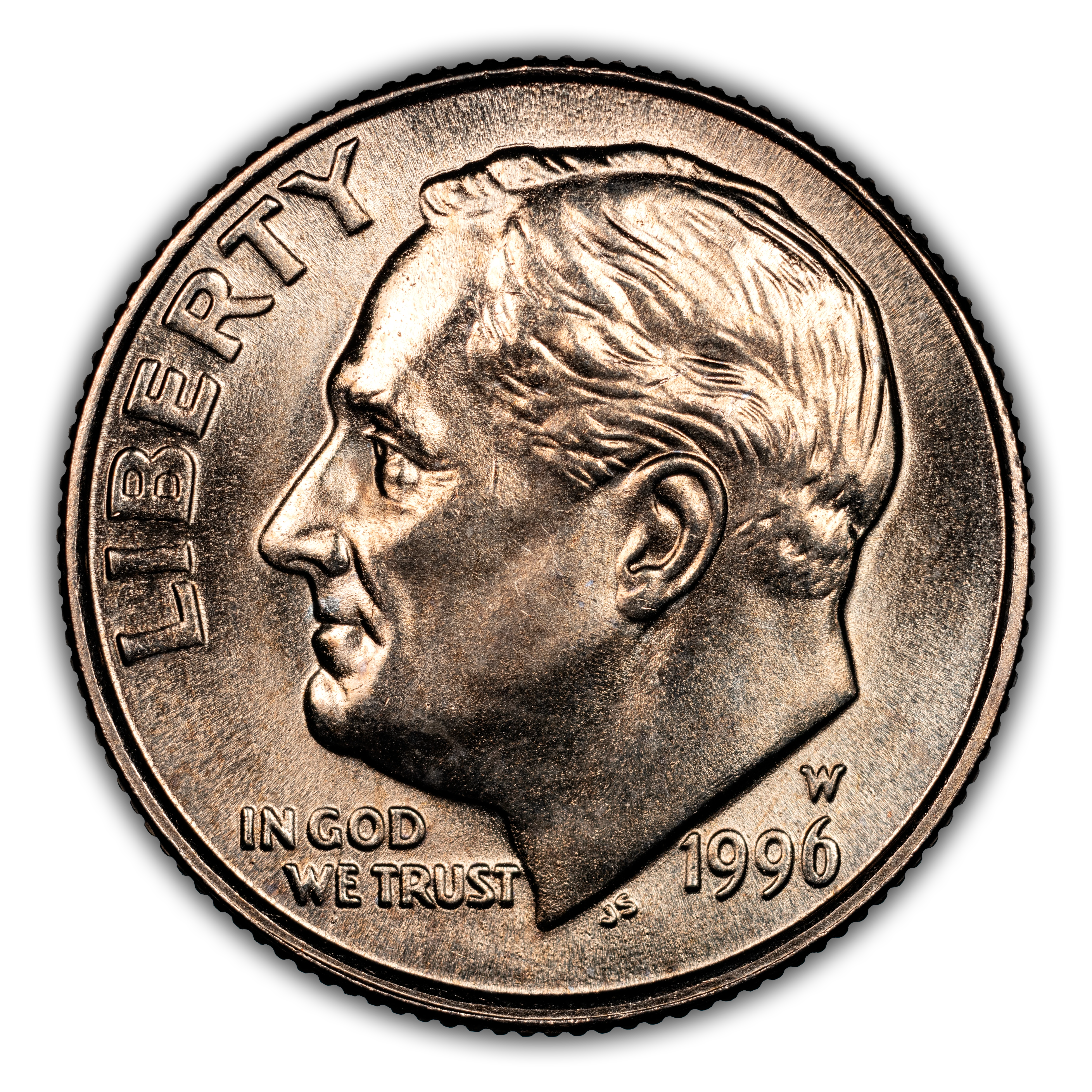 1996-W 10c MS FB