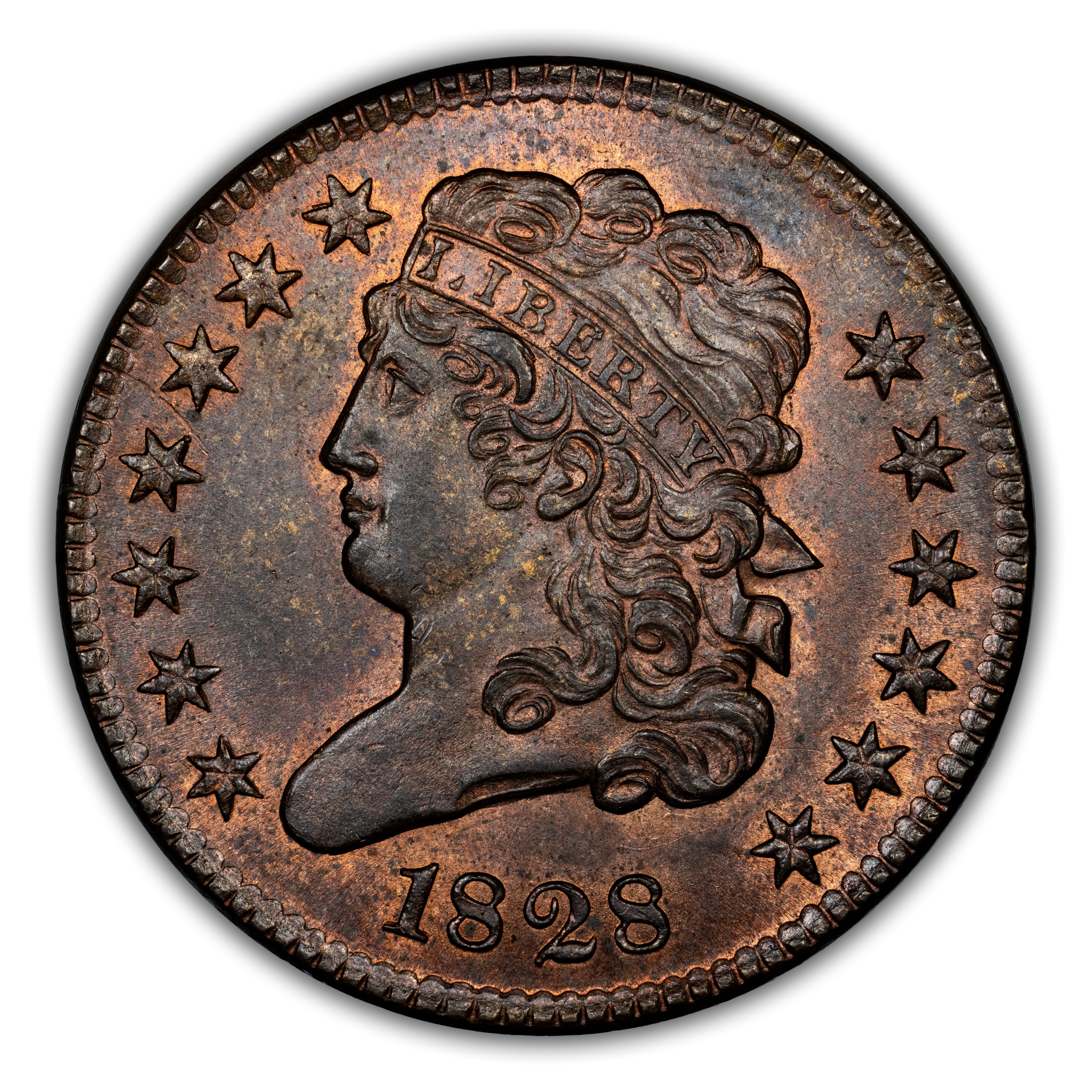 1828 Classic Head Half Cent Values & Prices By Issue | Greysheet