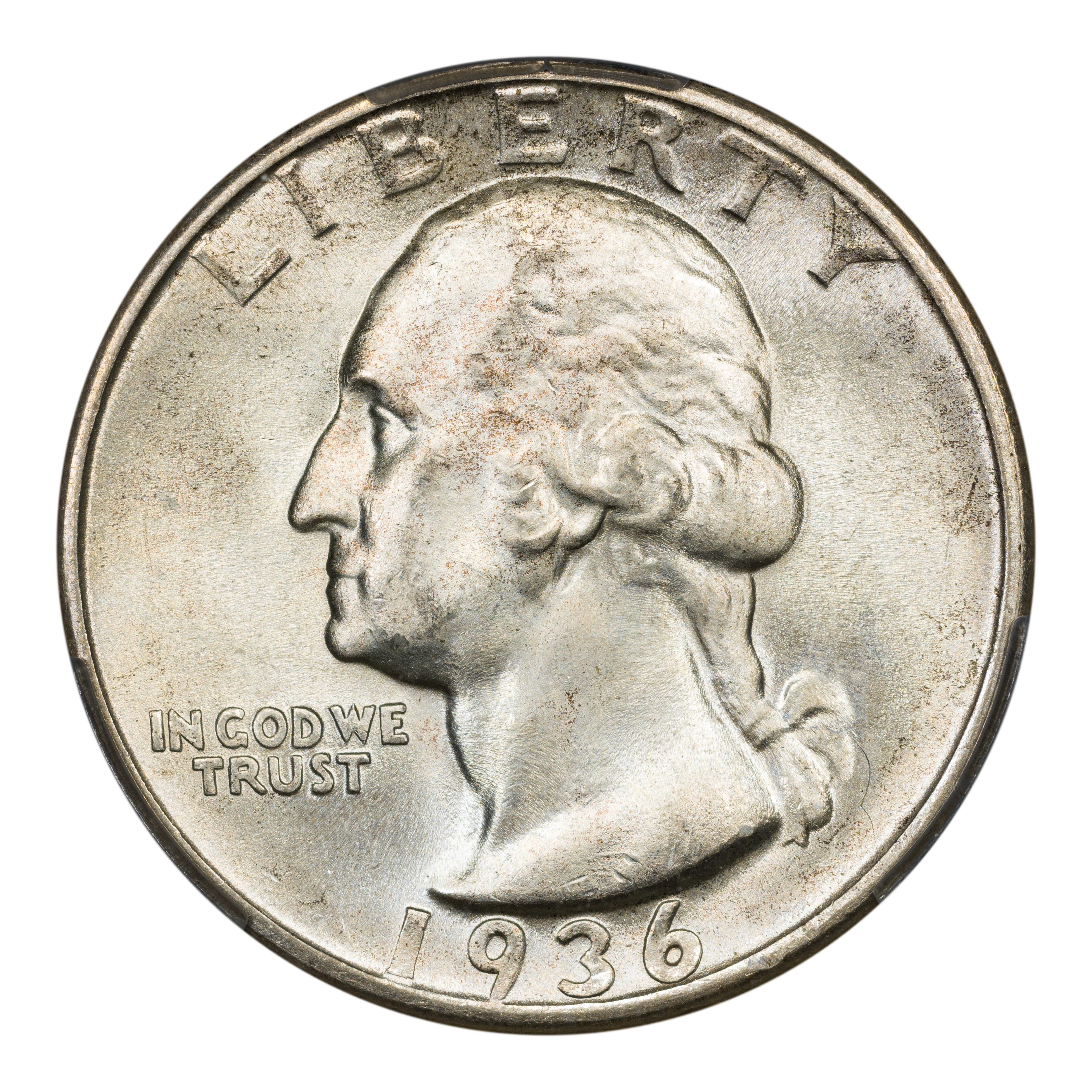 1936-D 25c MS
