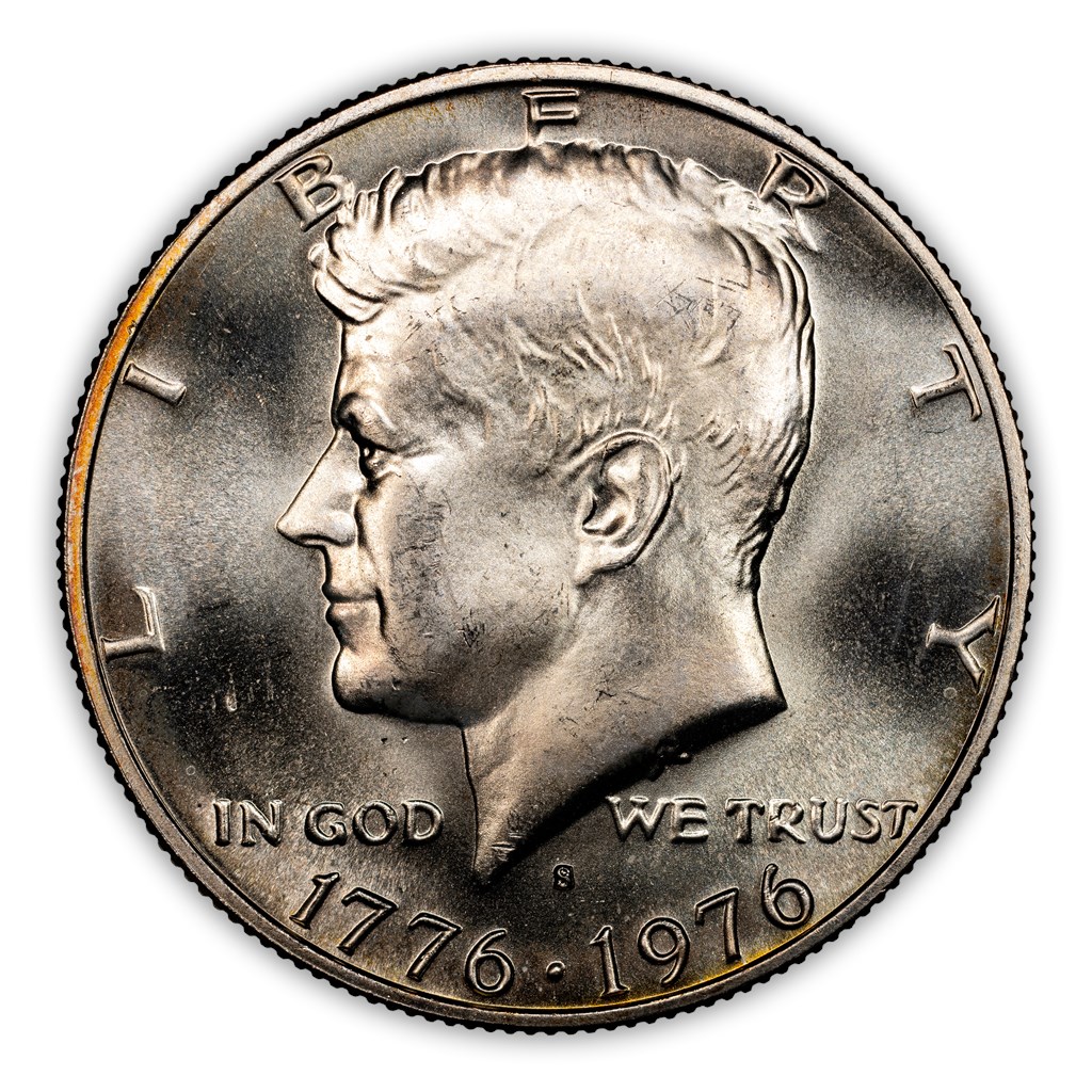 1976 S Kennedy Half Dollar Silver Mint State (MS) Pricing