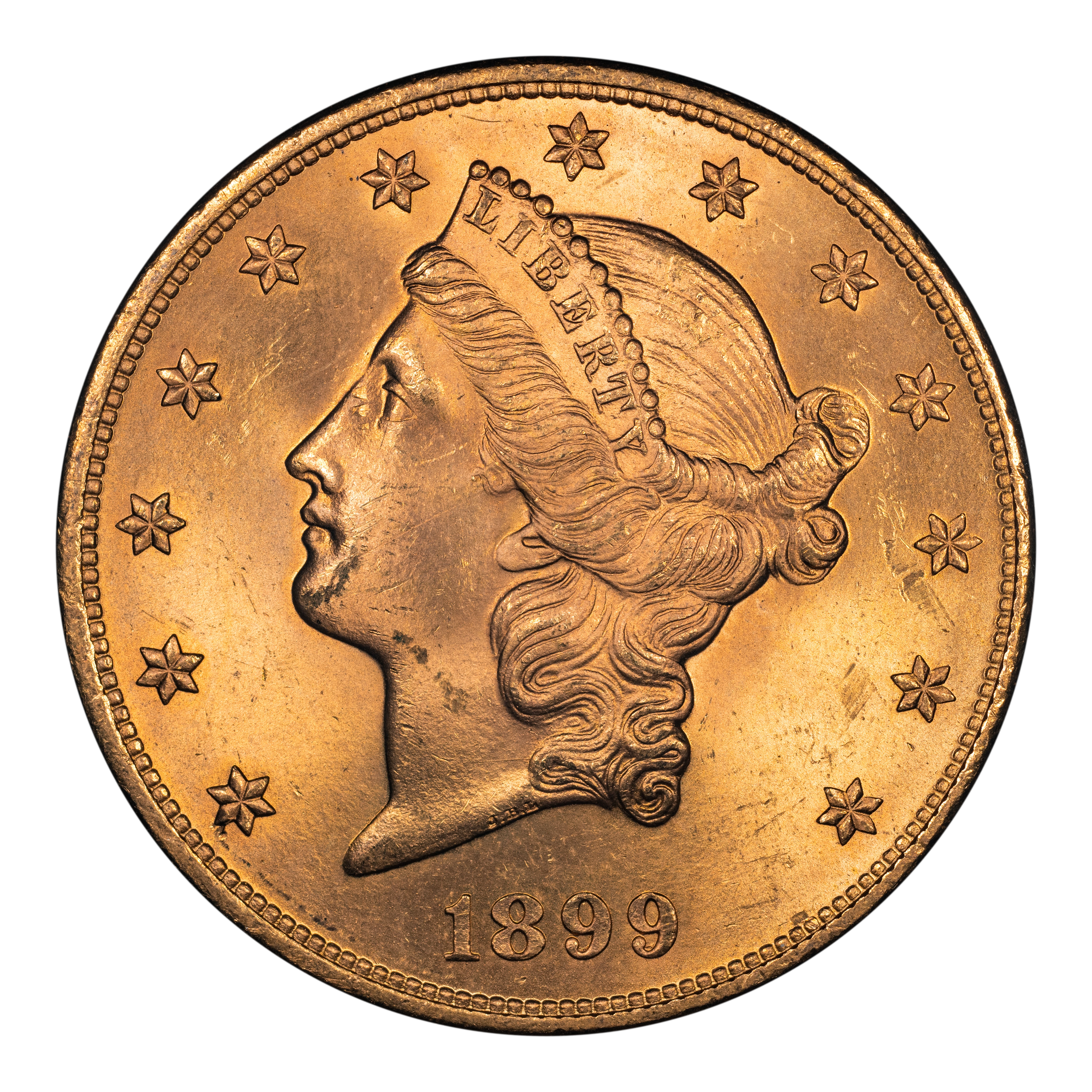 1899 $20 MS