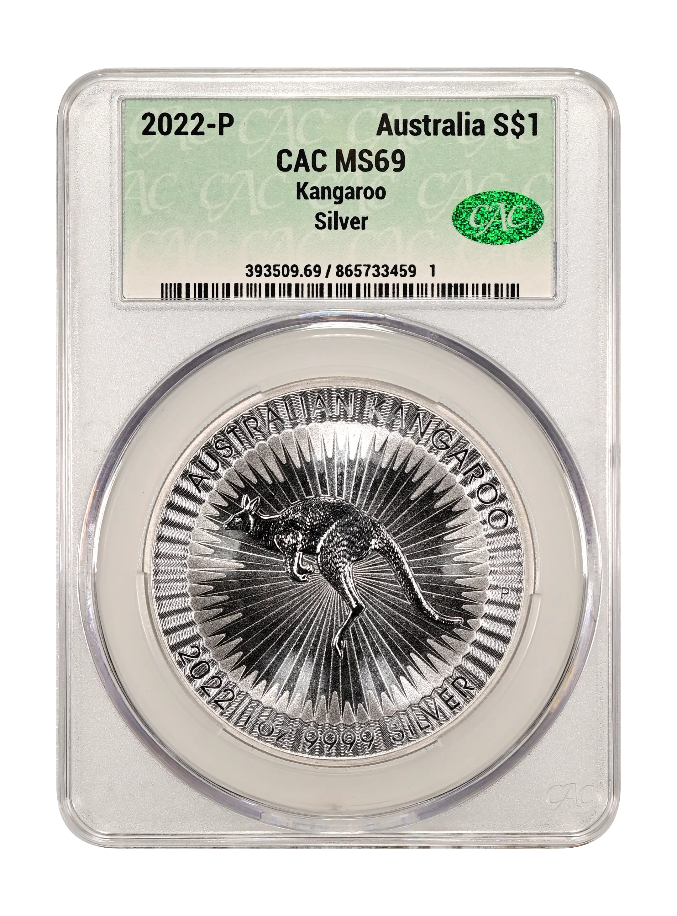 Australia 2021 $1 Kangaroo Silver 1 Ounce Coin Values & Prices By