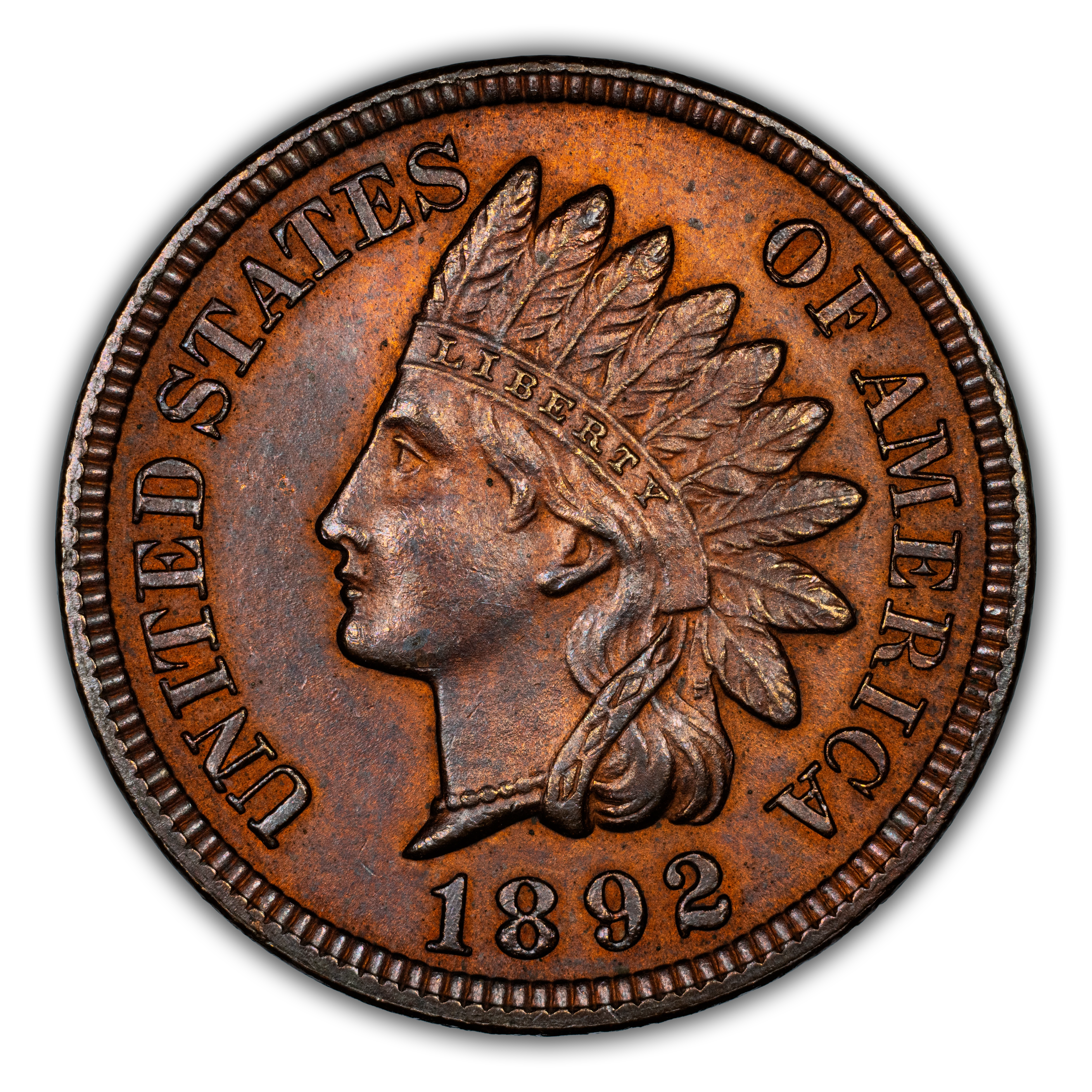 1892 1c MS BN