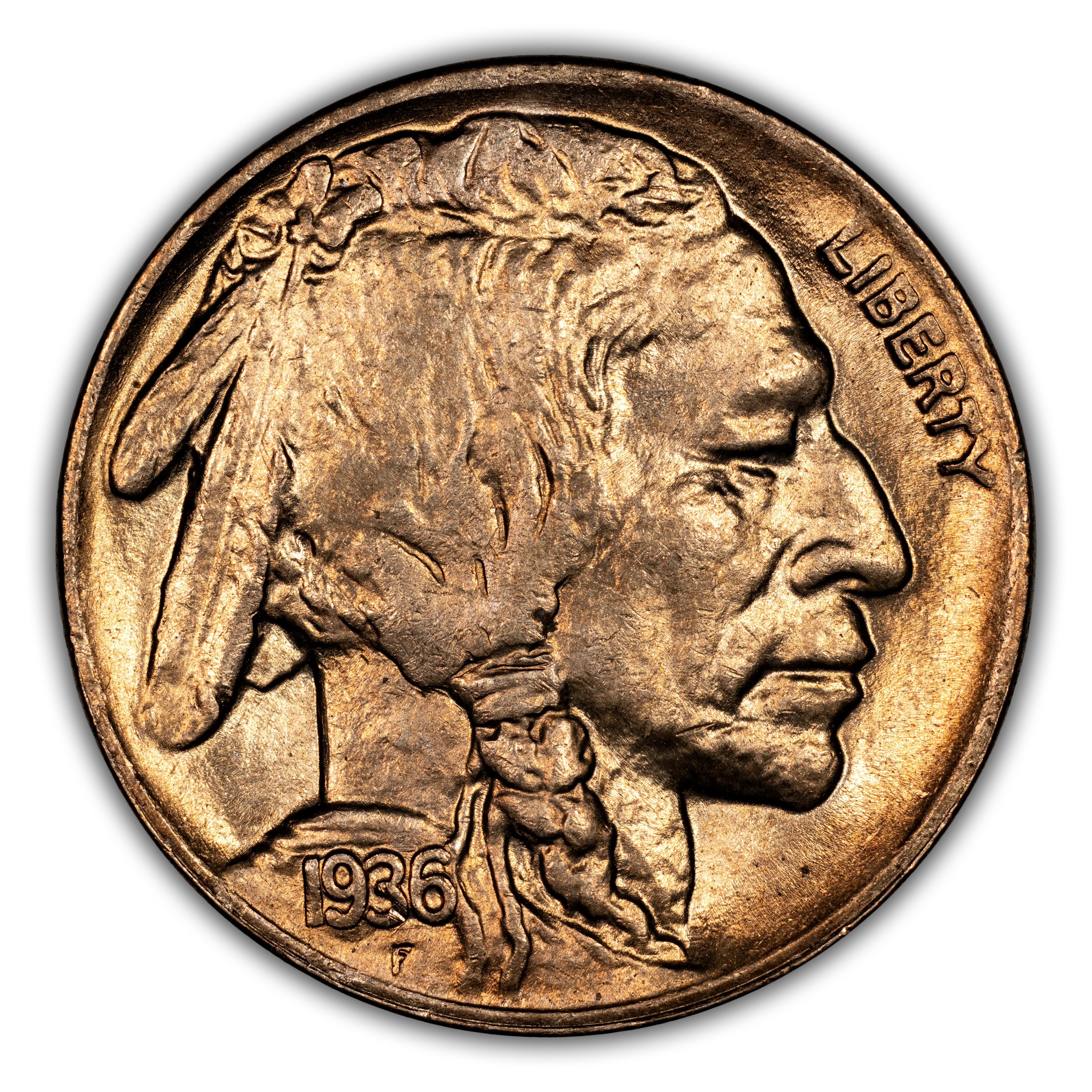 1936-D/D/D 5c Repunched Mintmark, FS-511 MS