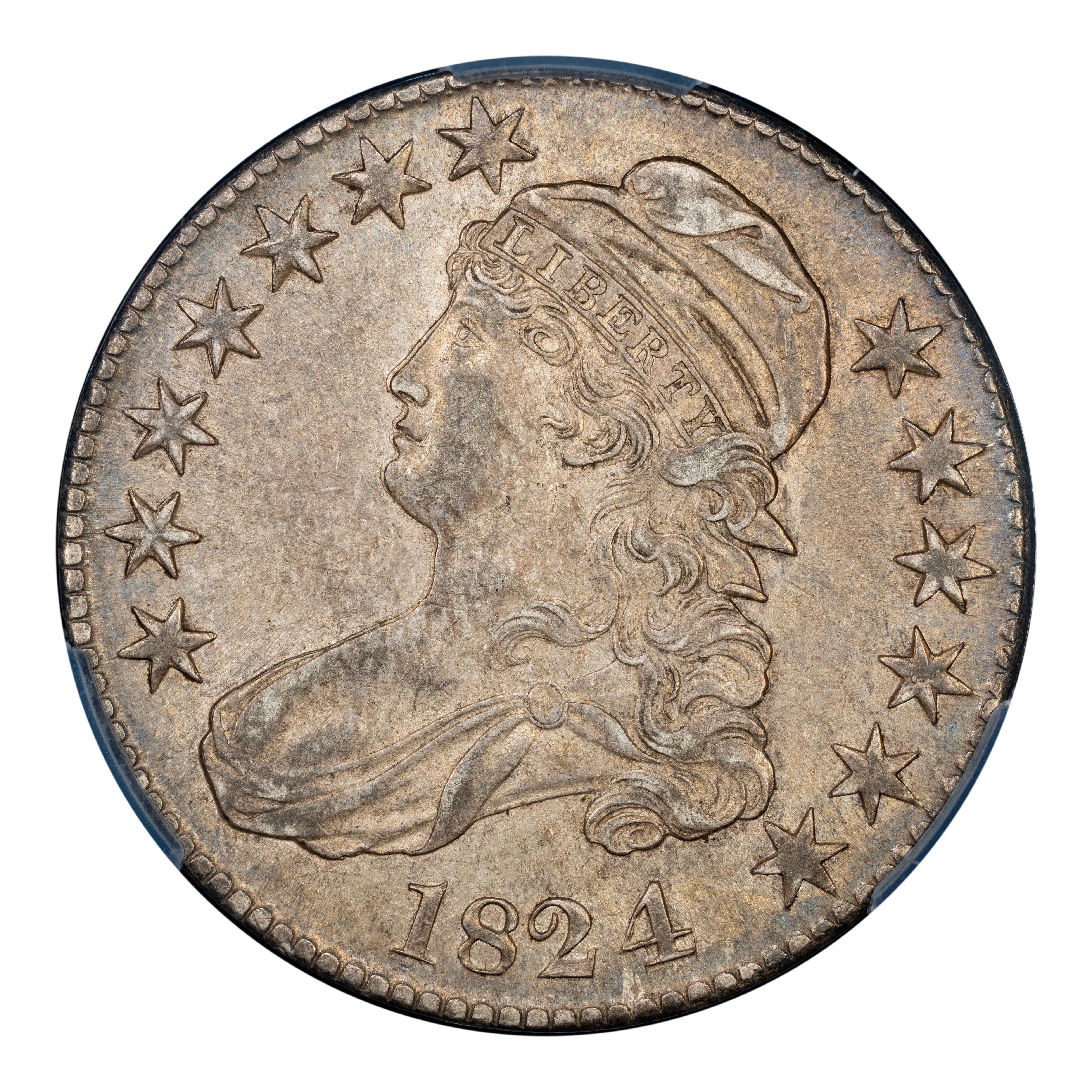 1824/4 50c MS