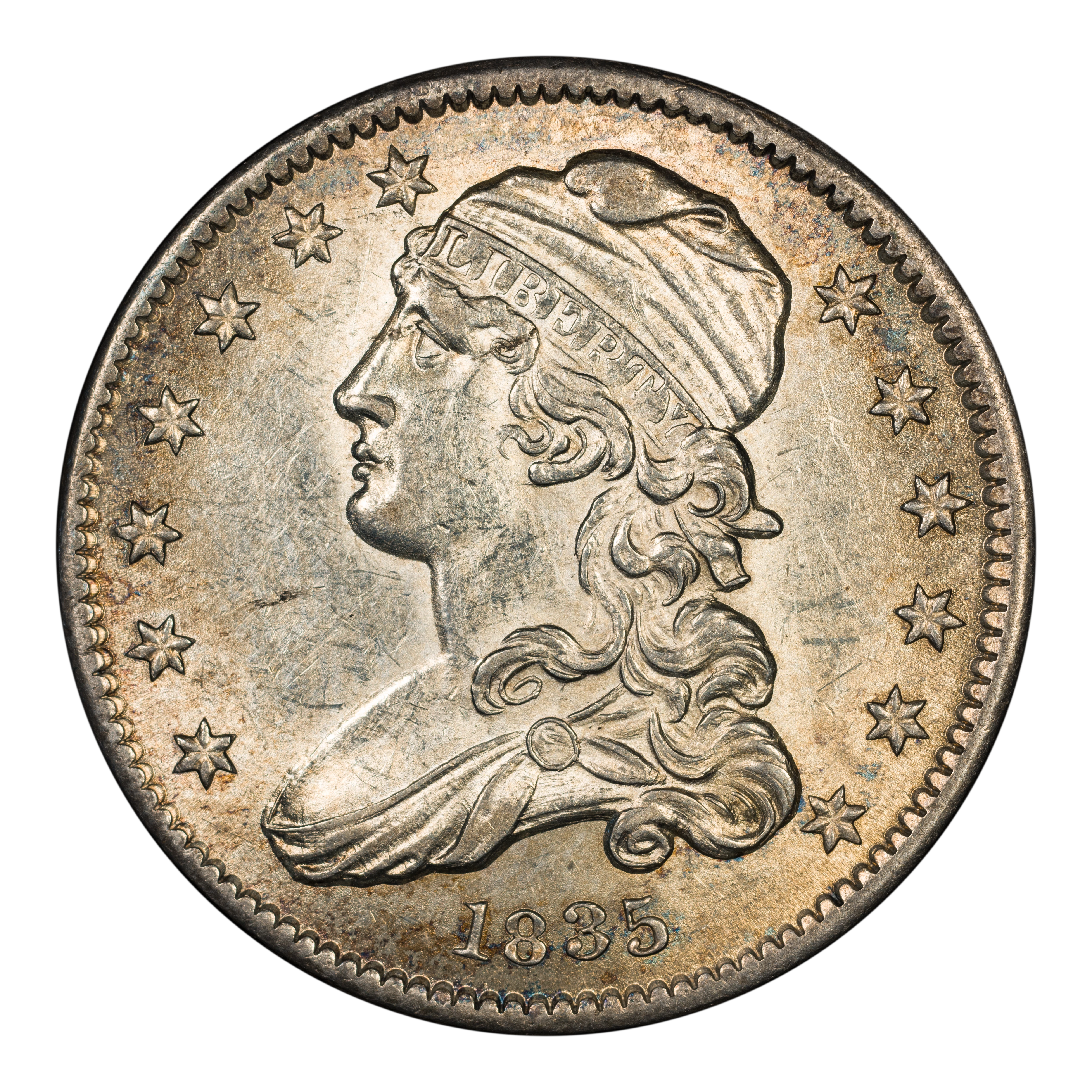 1835 25c MS
