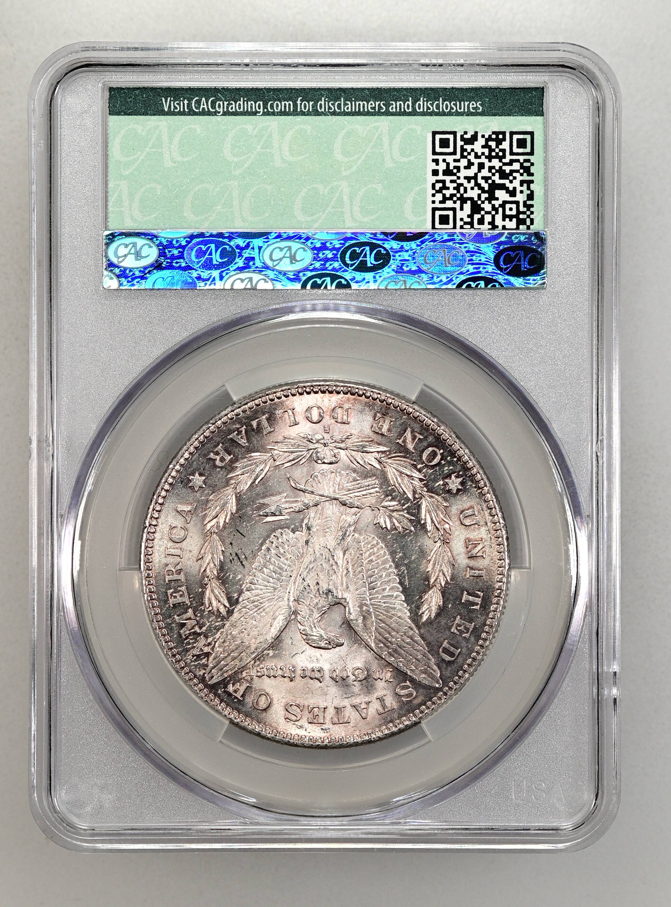 1878 S Morgan Dollar Doubled LIBERTY VAM 7 Mint State (MS) Pricing