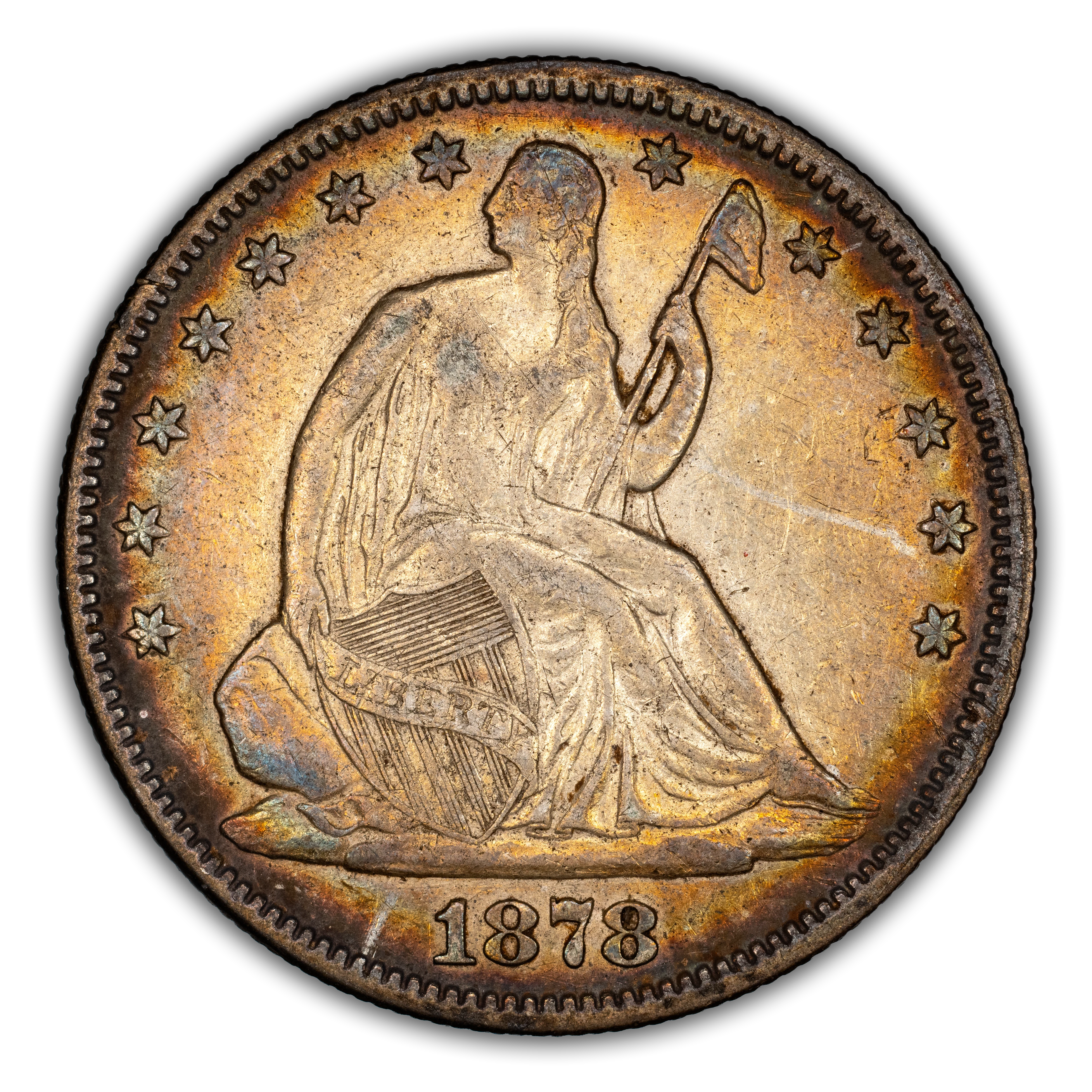 1878 Liberty Seated Half Dollar Values & Prices | Greysheet