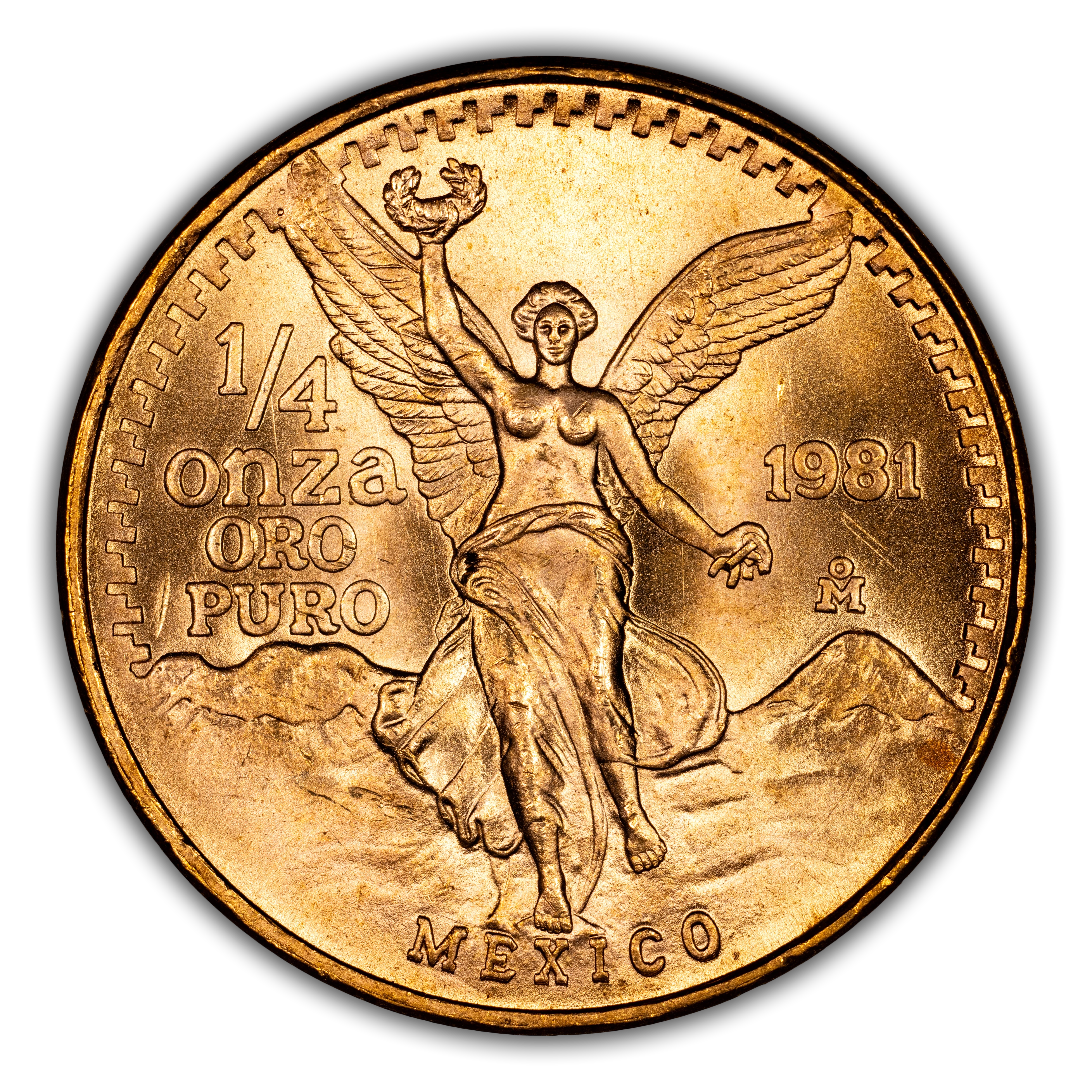 Mexico Libertad Gold 1/4 Onza Libertad Coin Values & Prices