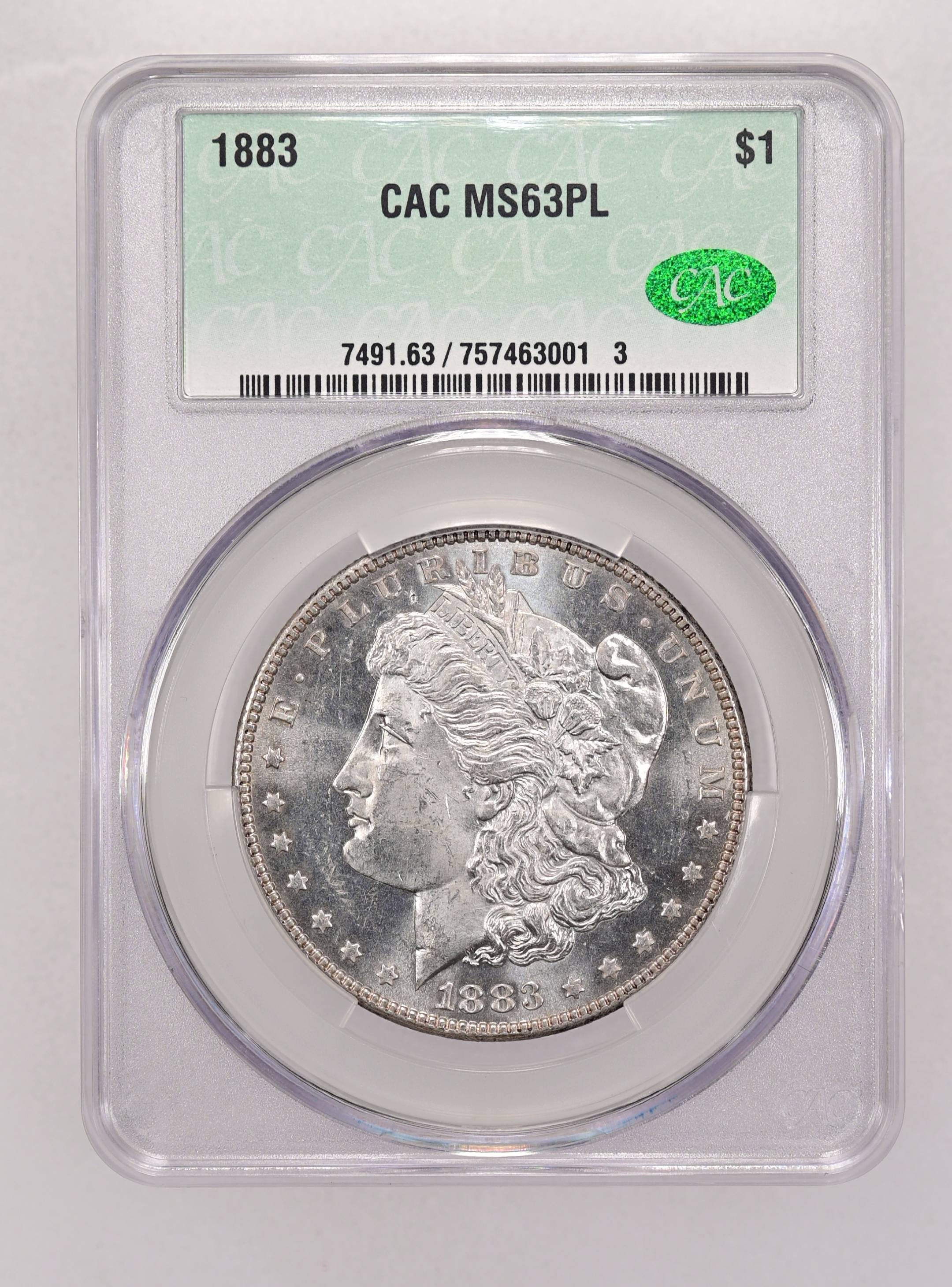 1883 $1 MS PL