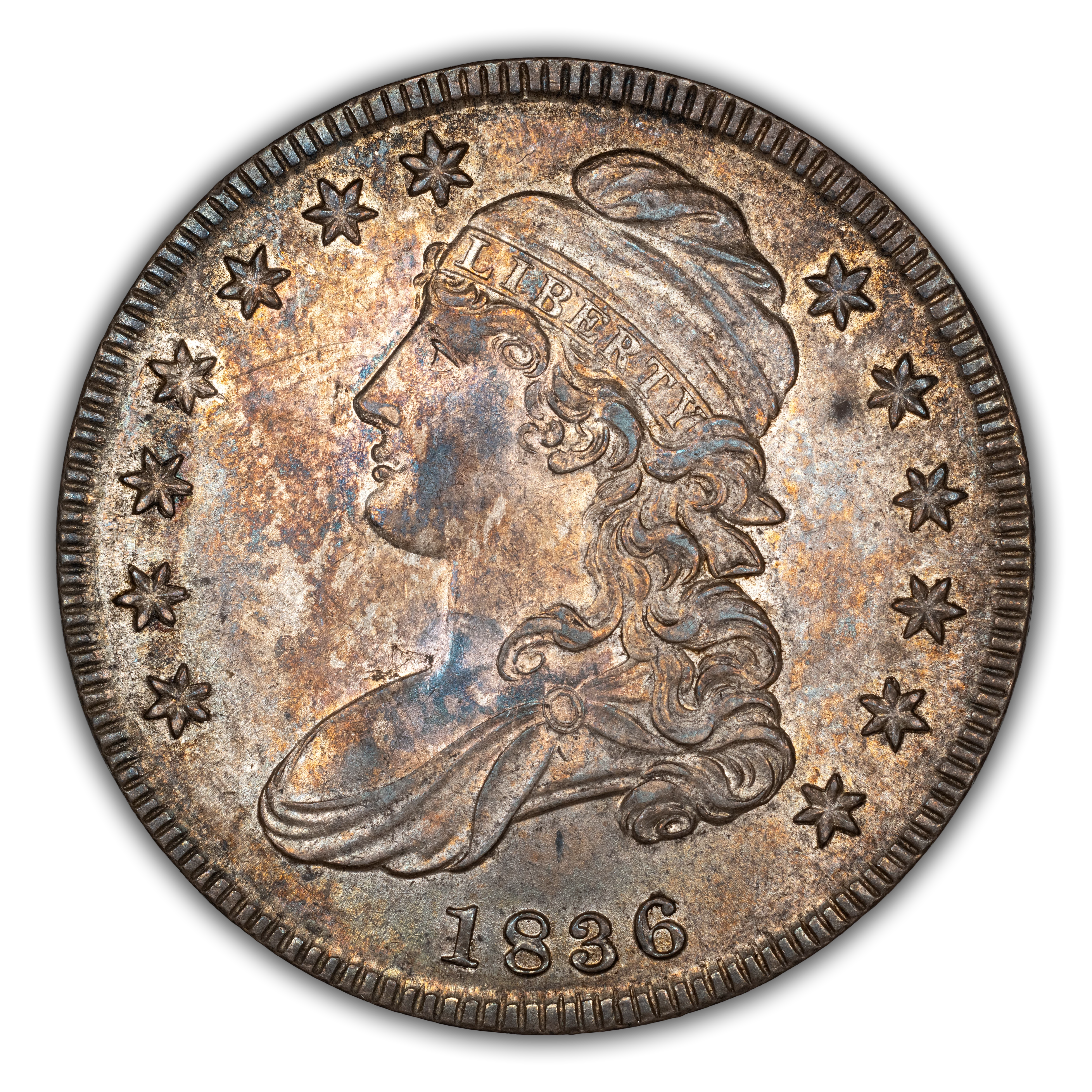 1836 Capped Bust Half Dollar Values & Prices By Issue
