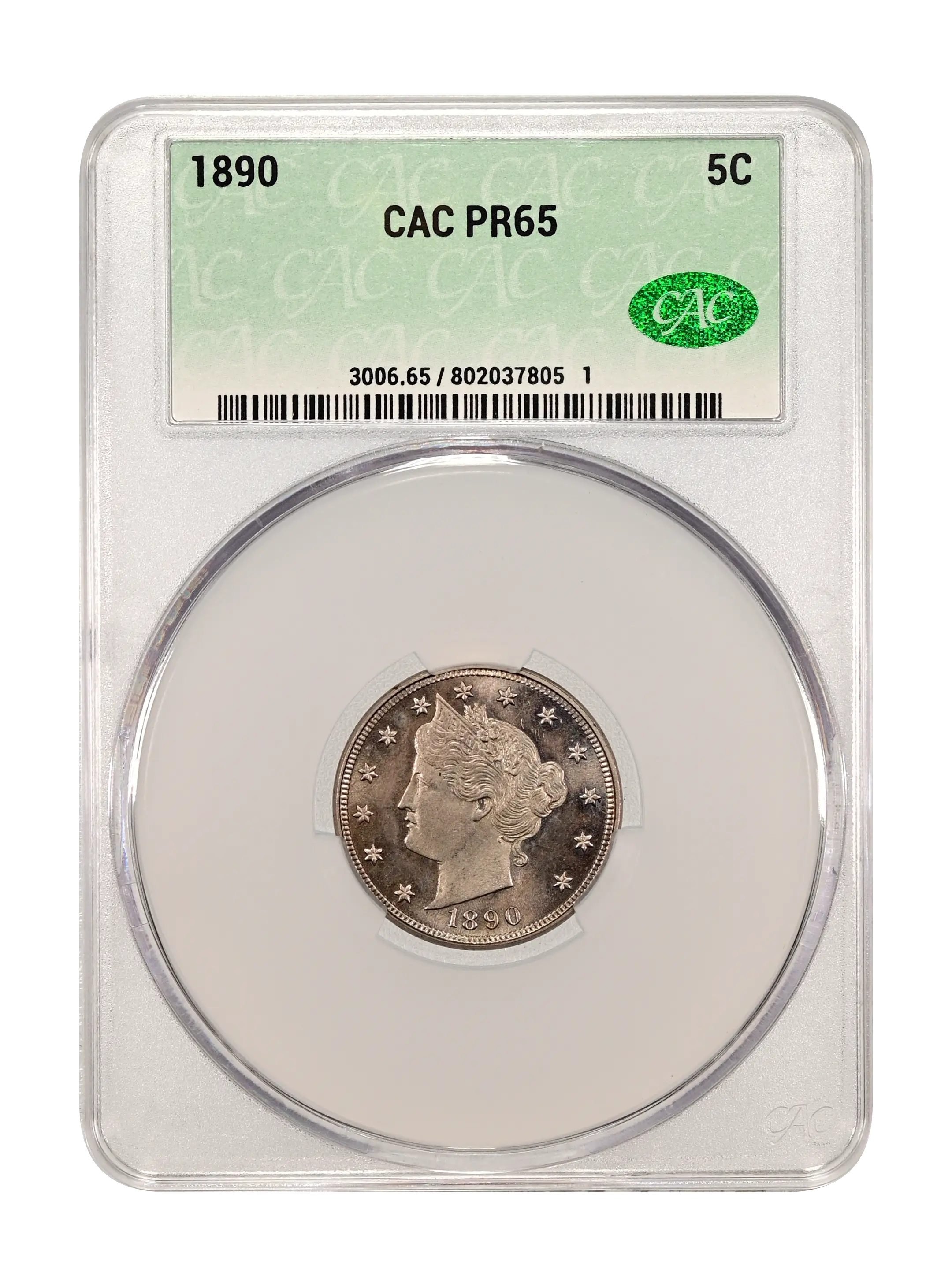 1890 5c PR