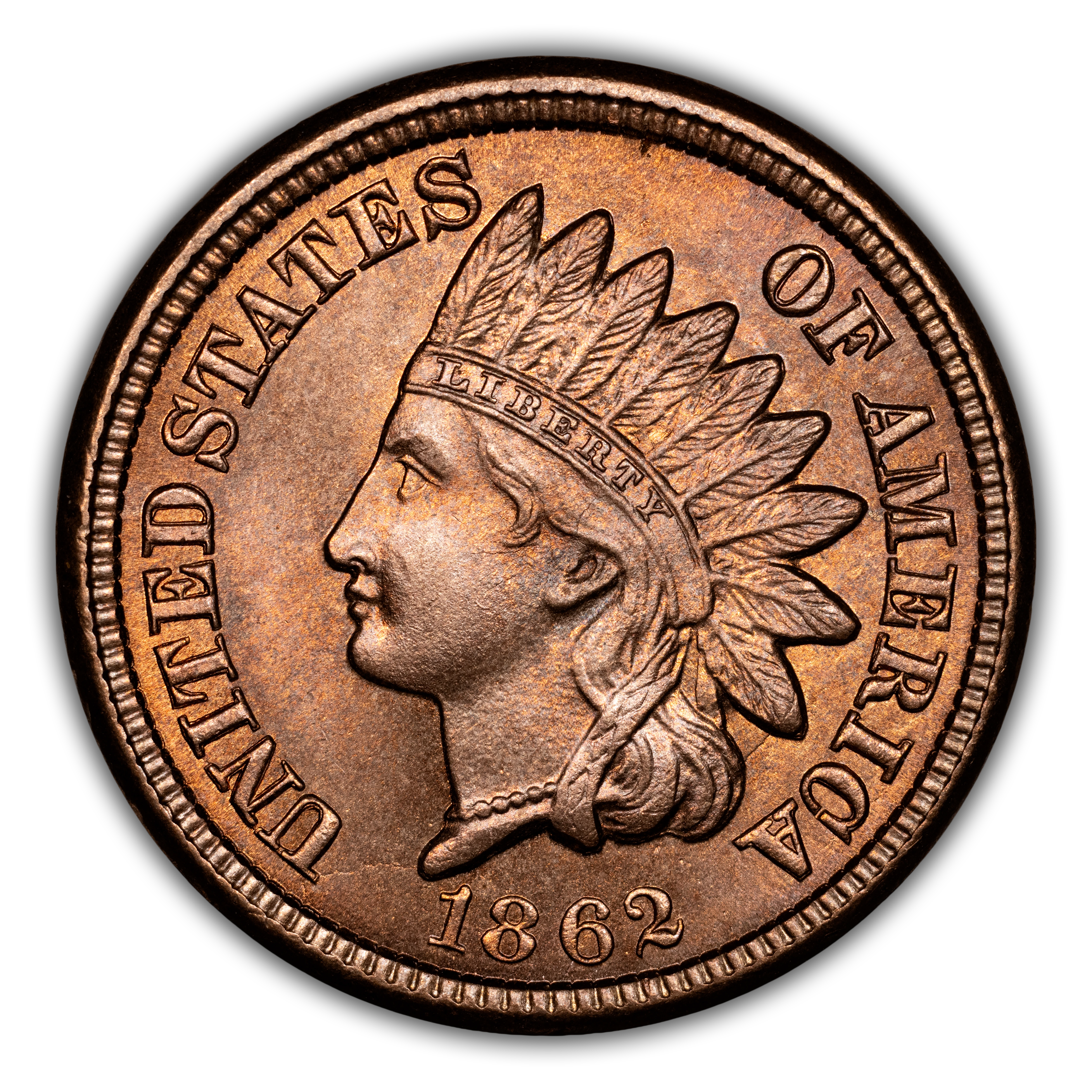 1862 1c MS