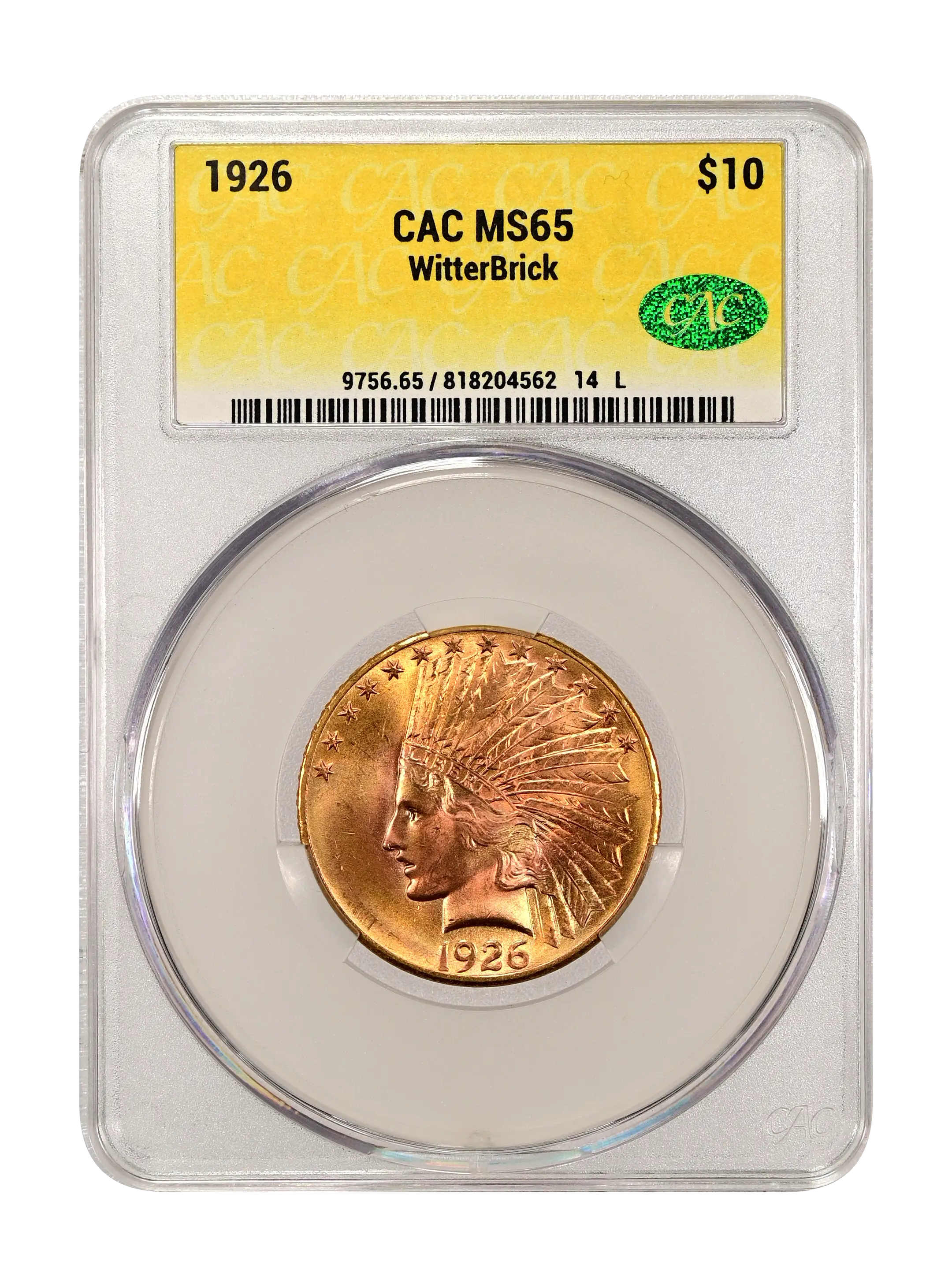 1926 $10 MS