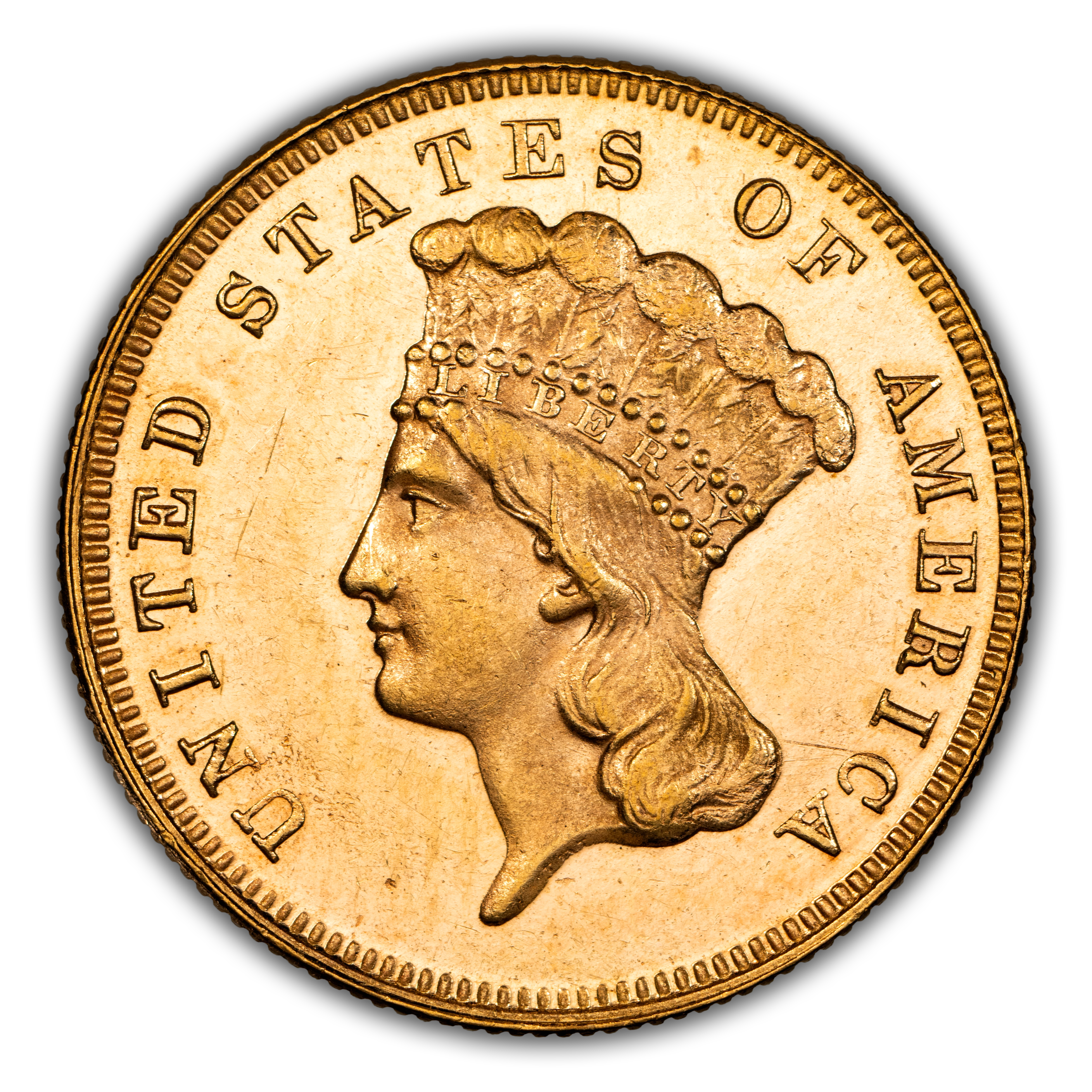 1877 $3 MS PL