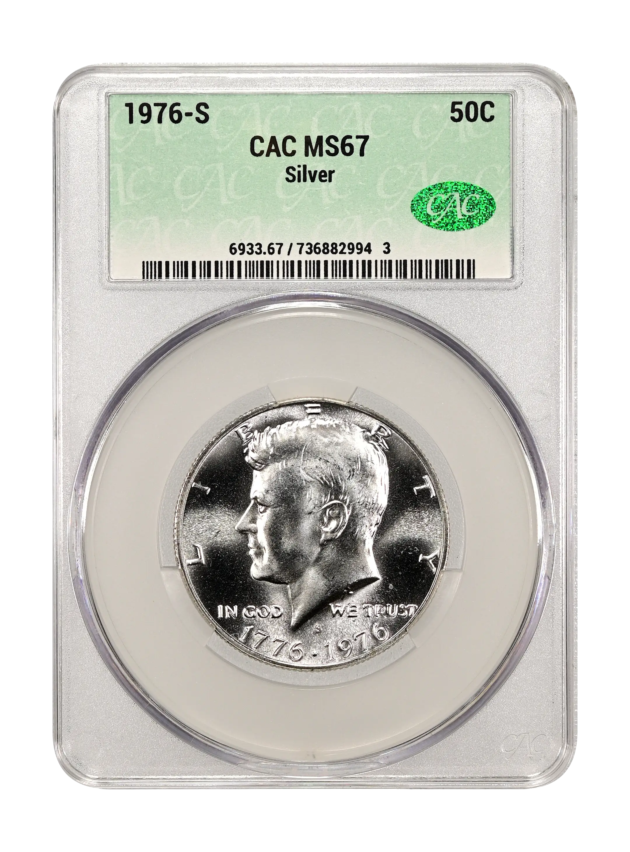 1976-S 50c Silver MS