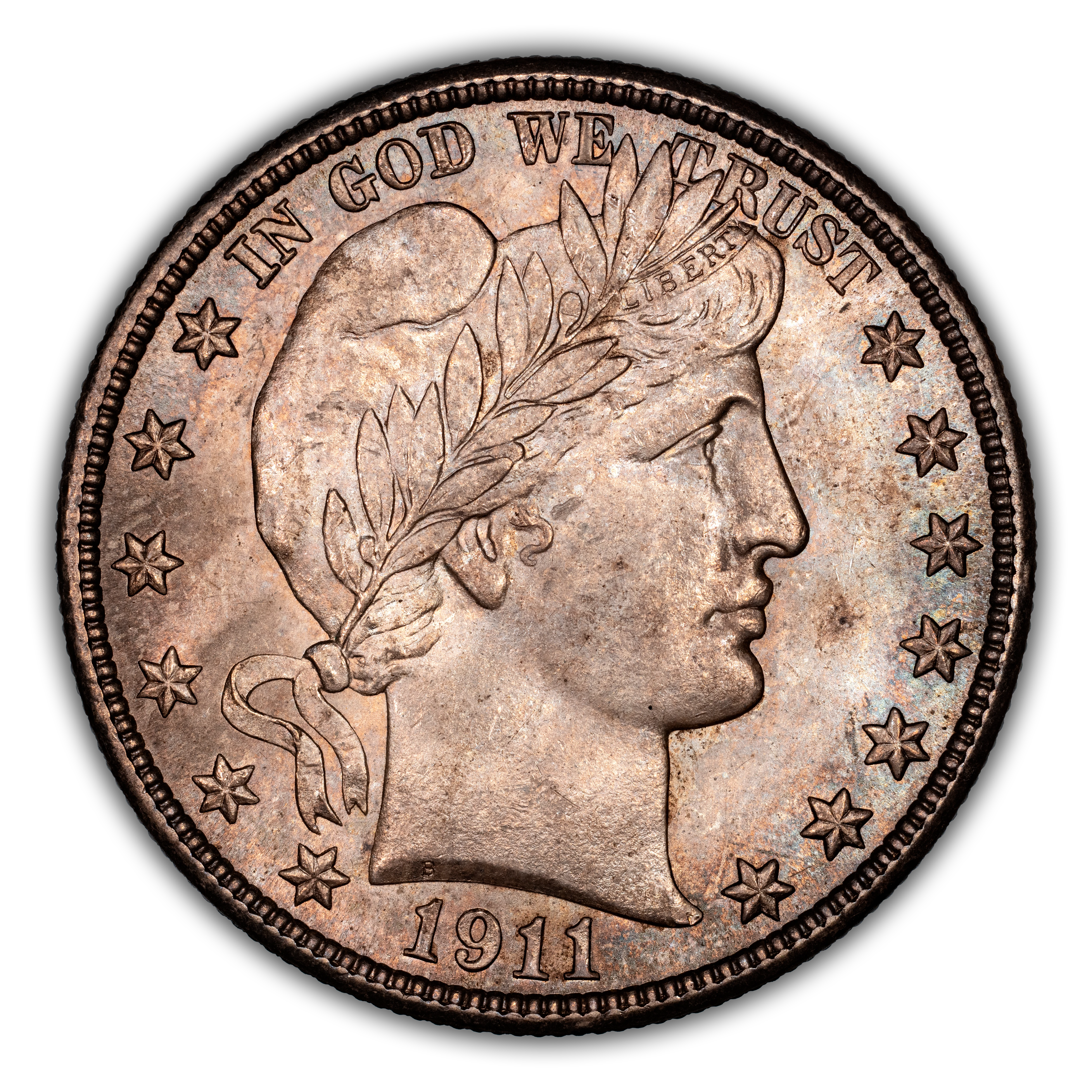 1911-S/S 50c Repunched Mintmark, FS-501 MS