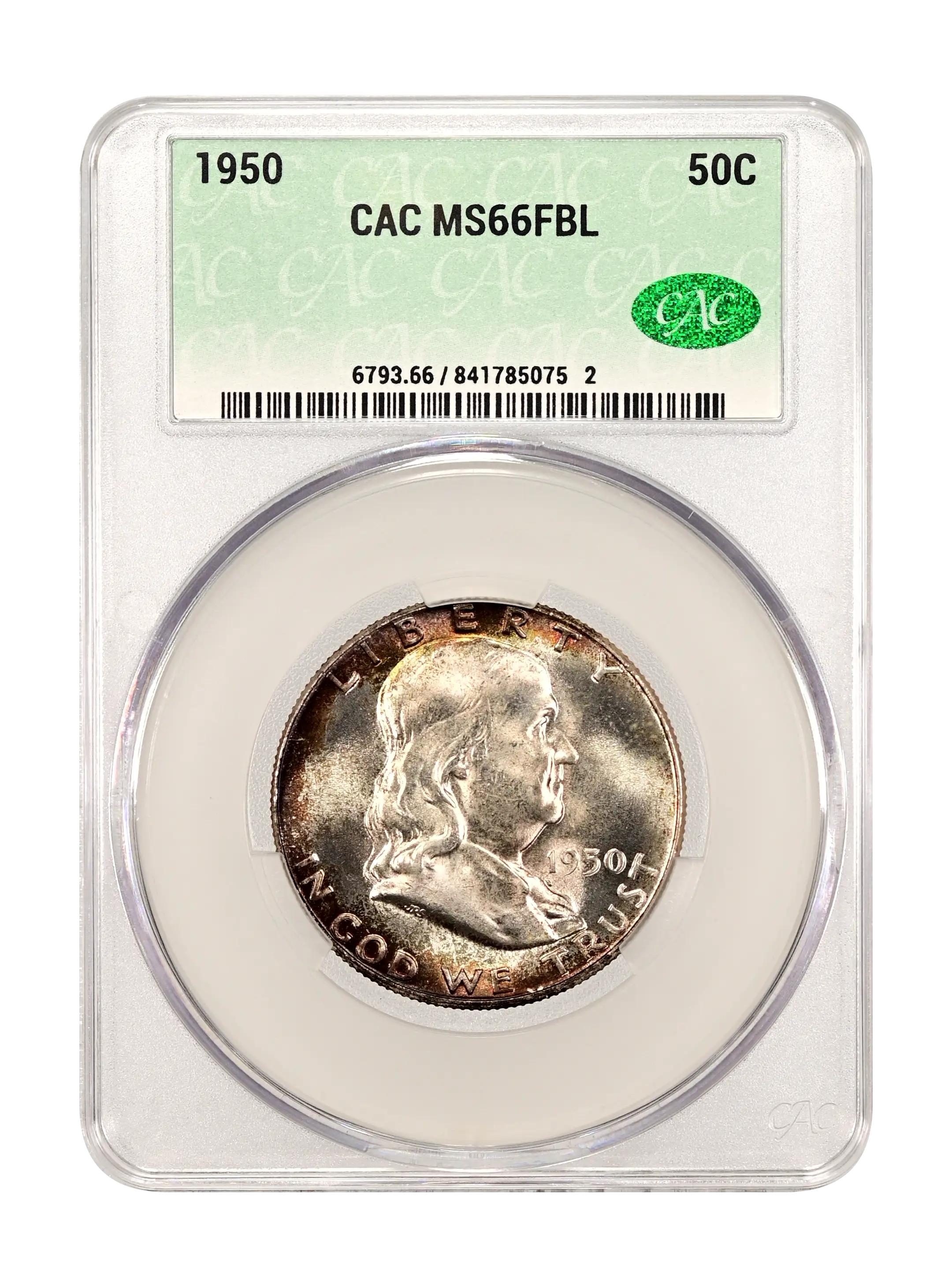 1950 50c MS FBL