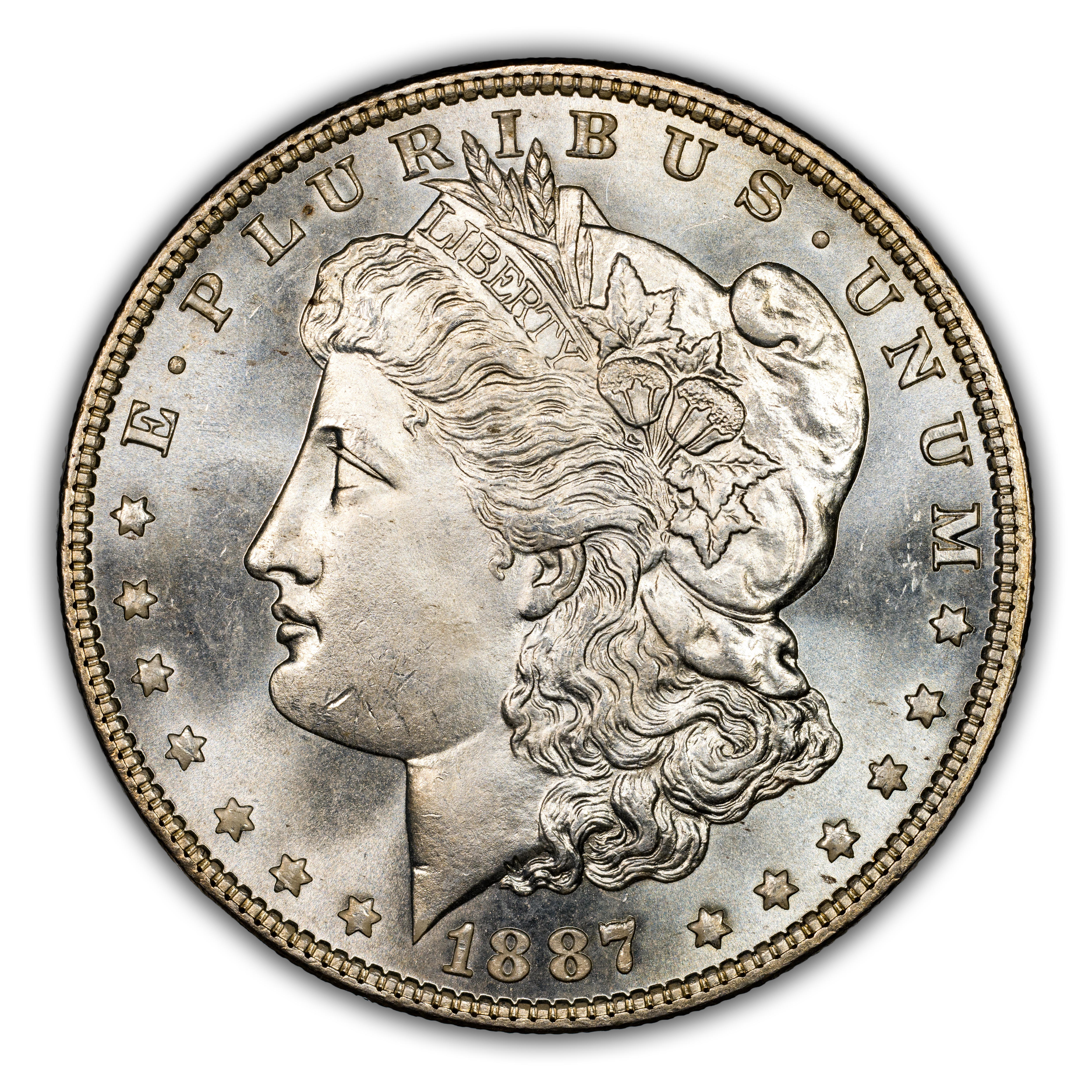 1887 $1 MS