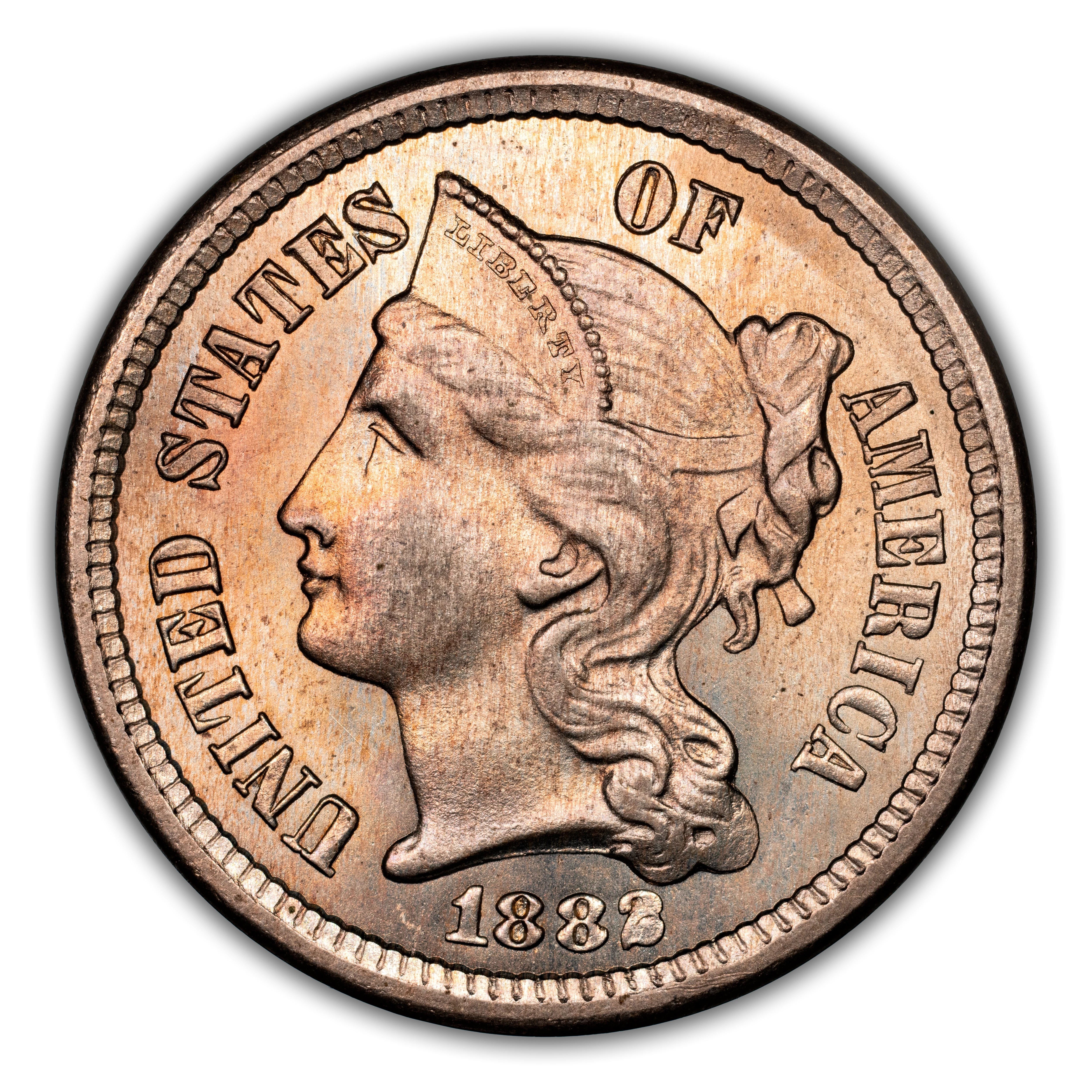 1882 3 Cent Nickel Values & Prices | Greysheet