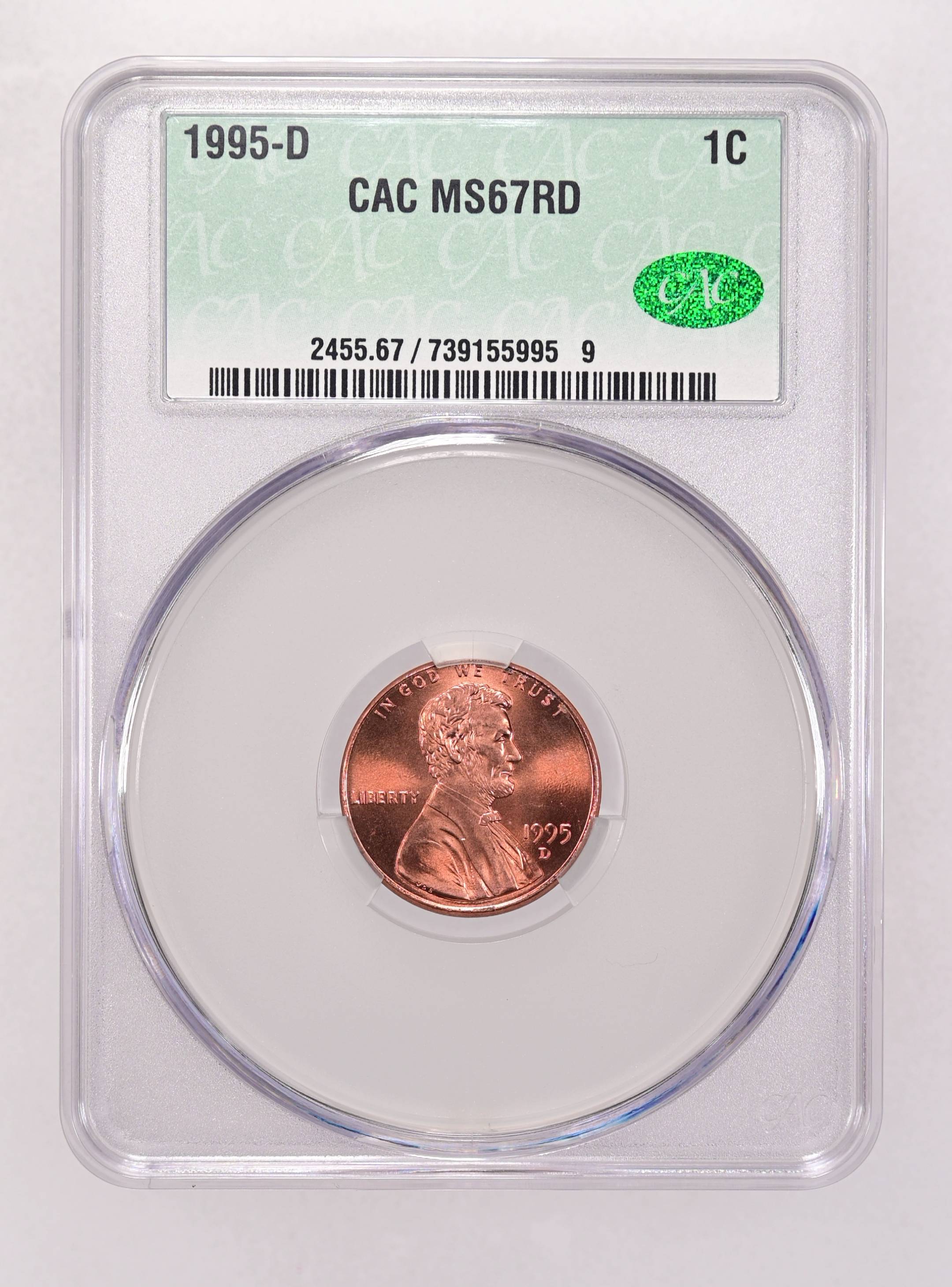 1995-D 1c MS RD