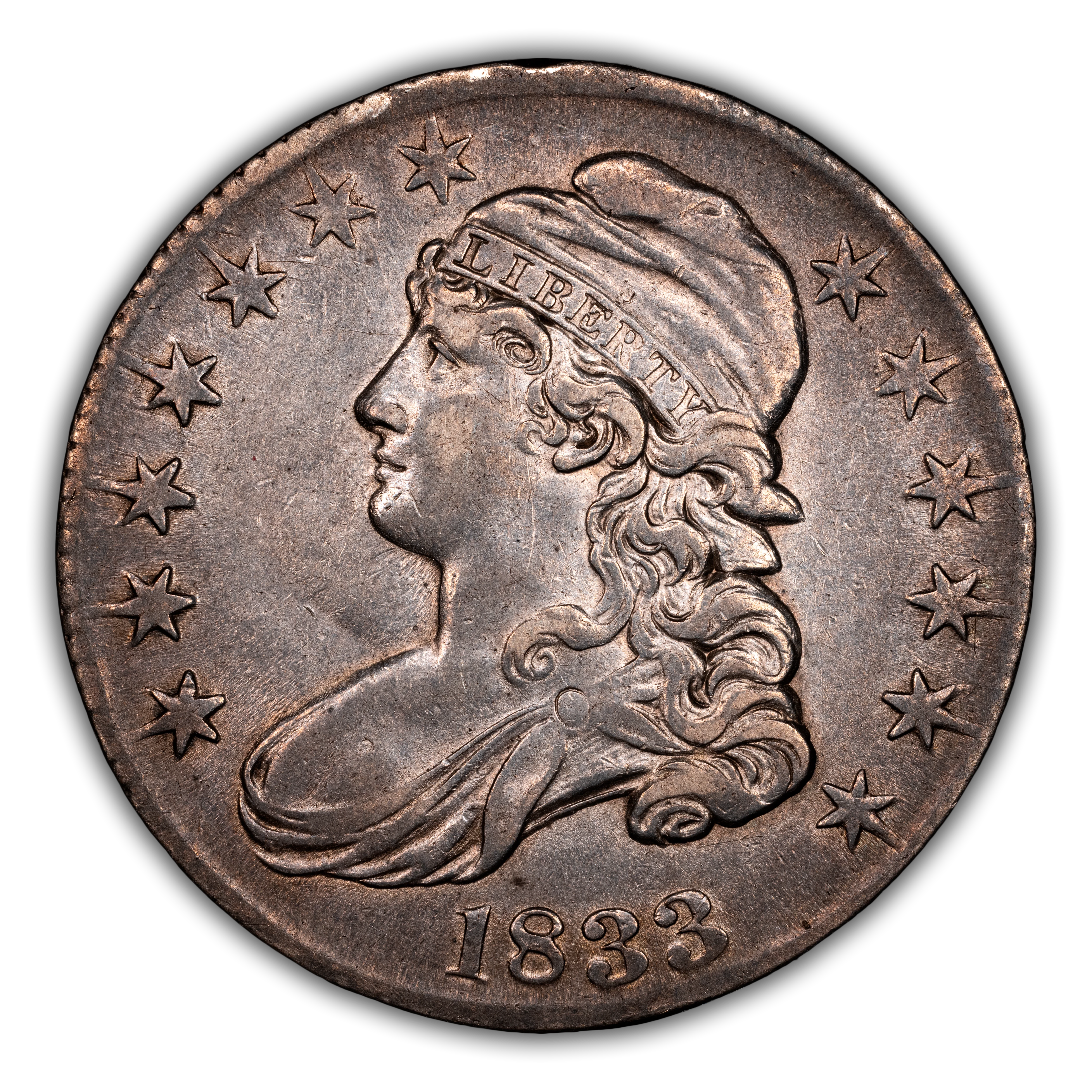 1833 Capped Bust Half Dollar Values & Prices By Issue
