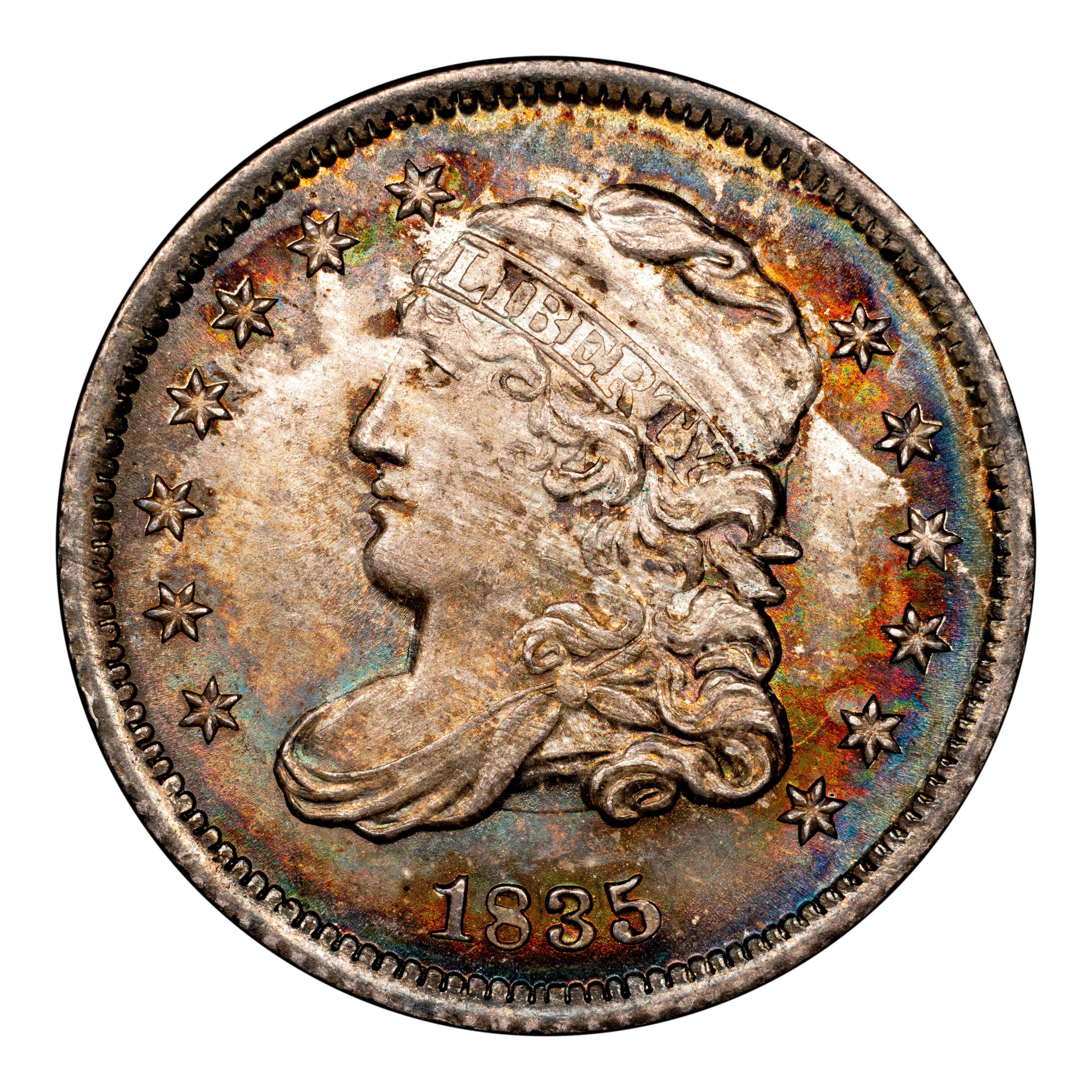 1835 H10c Small Date, Large 5C MS