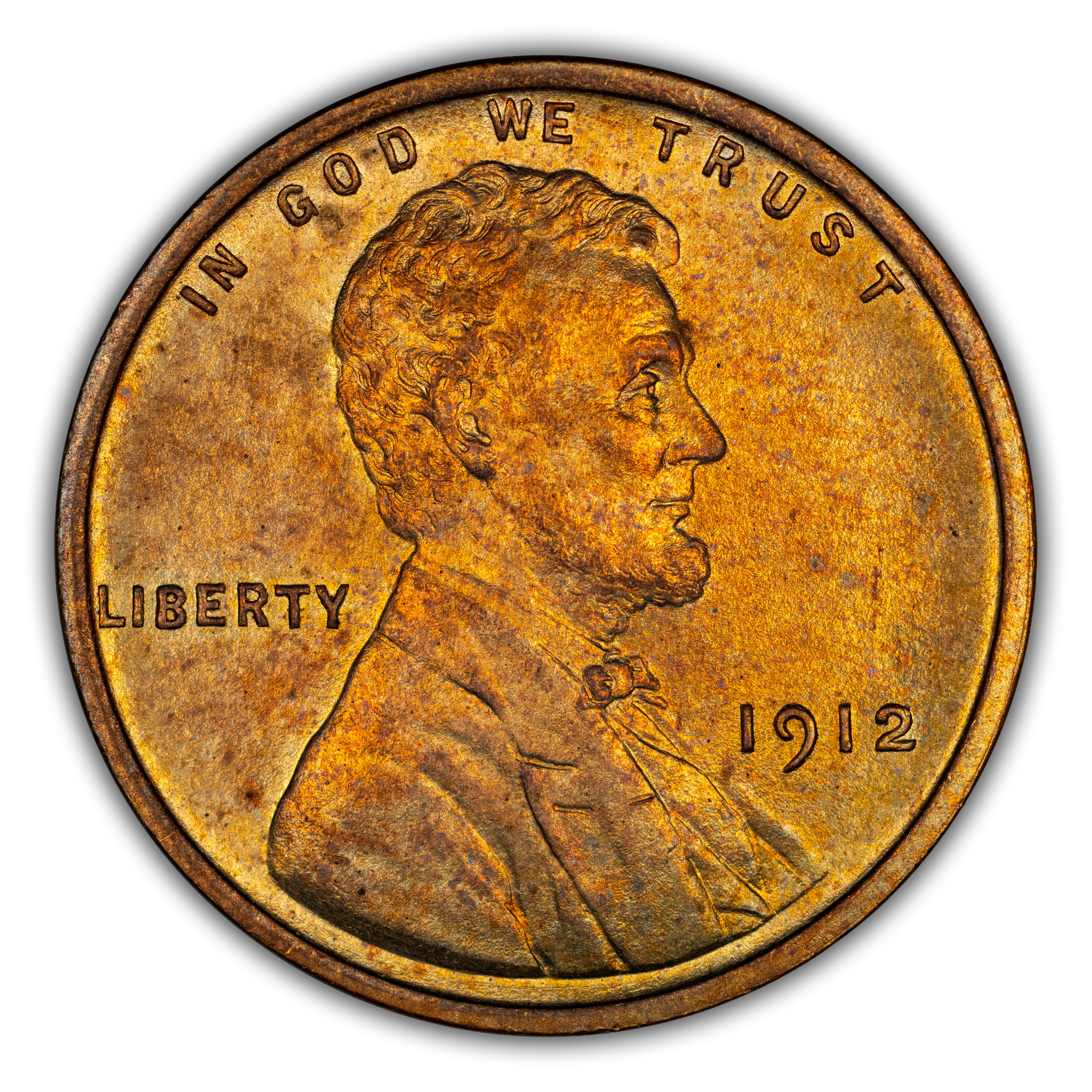 1912 1c Matte Finish PR RB