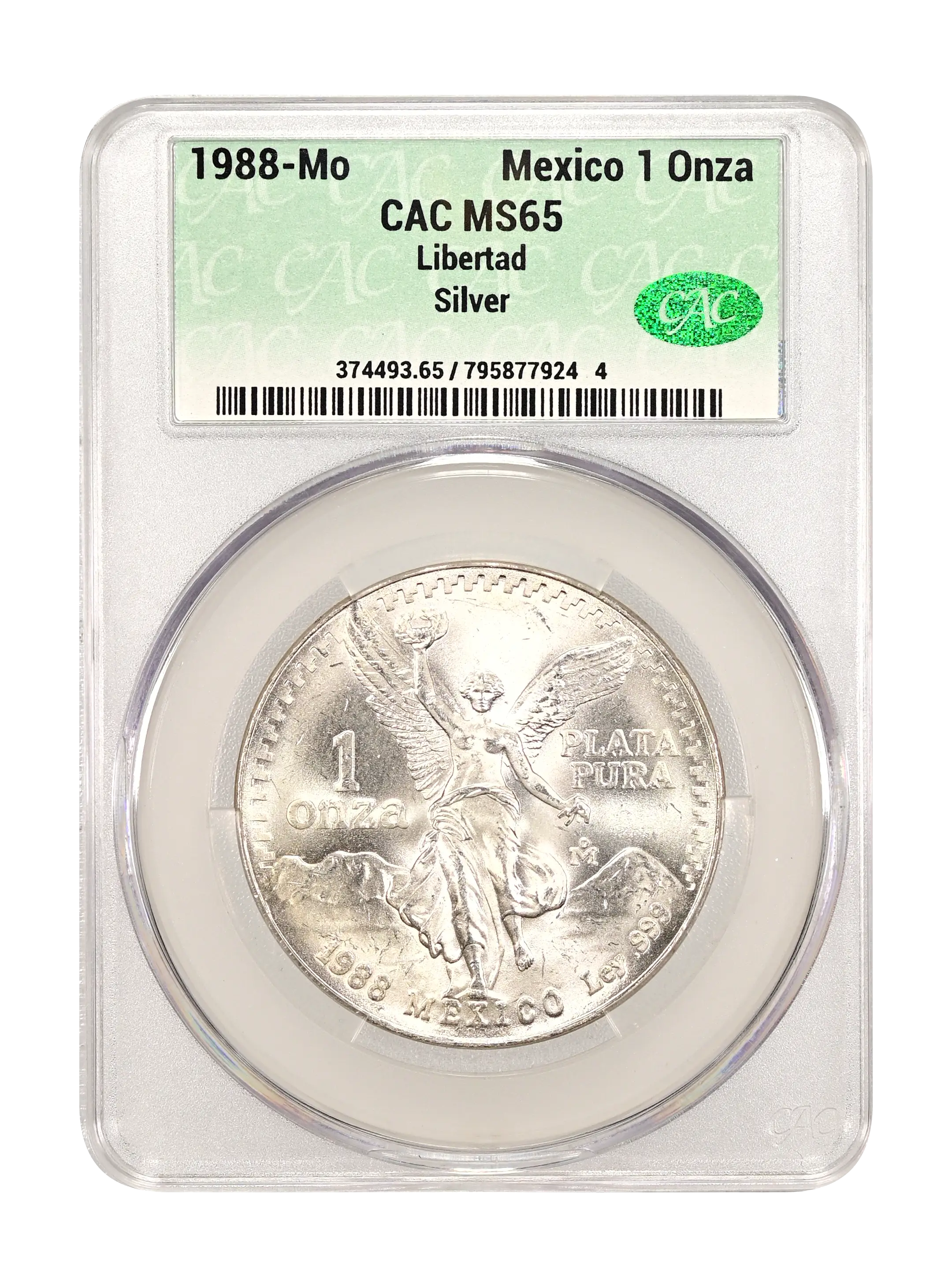 Mexico 1988 Silver 1 Onza Libertad Coin Values & Prices By Issue