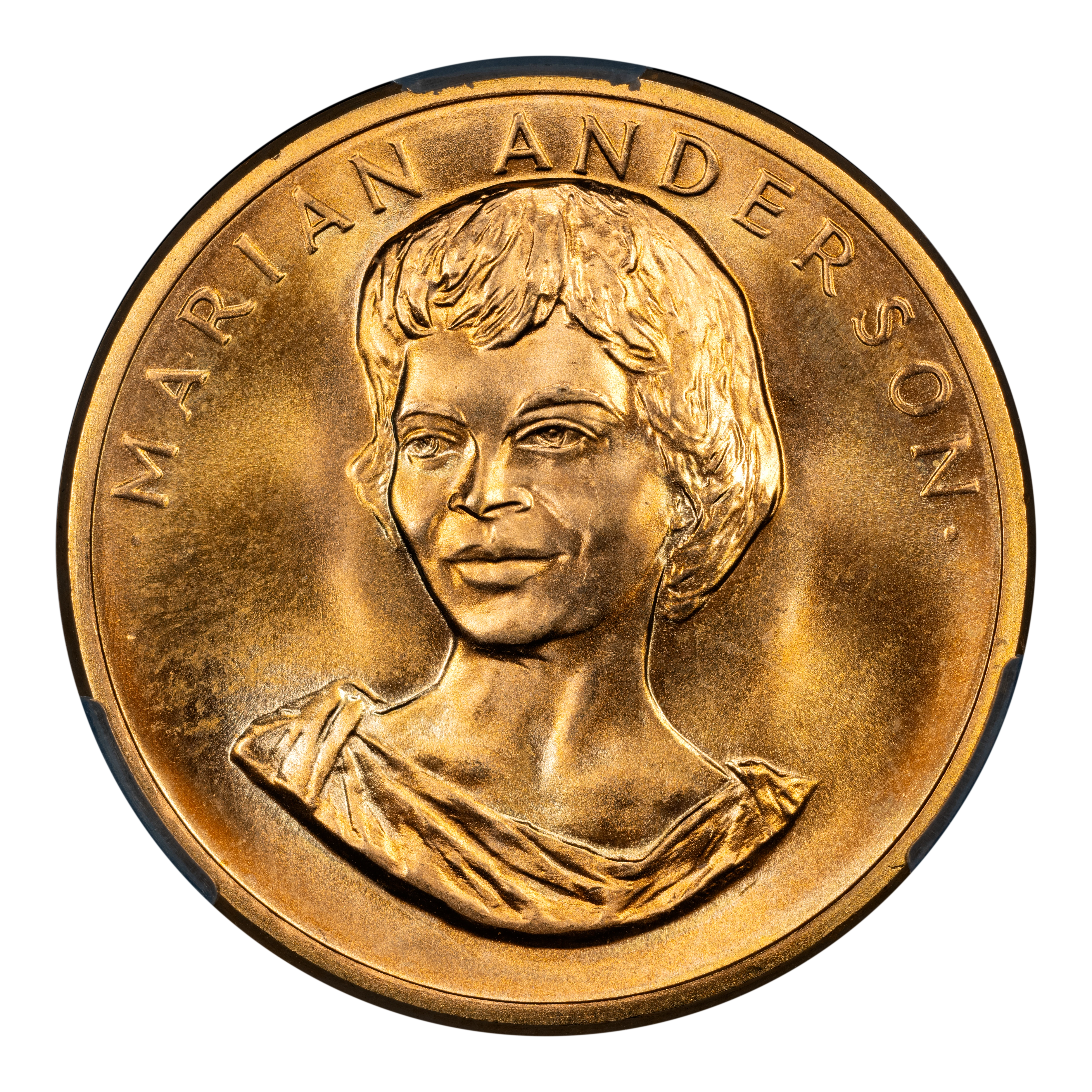 1980 Medal Marian Anderson, 1/2 Ounce Gold MS