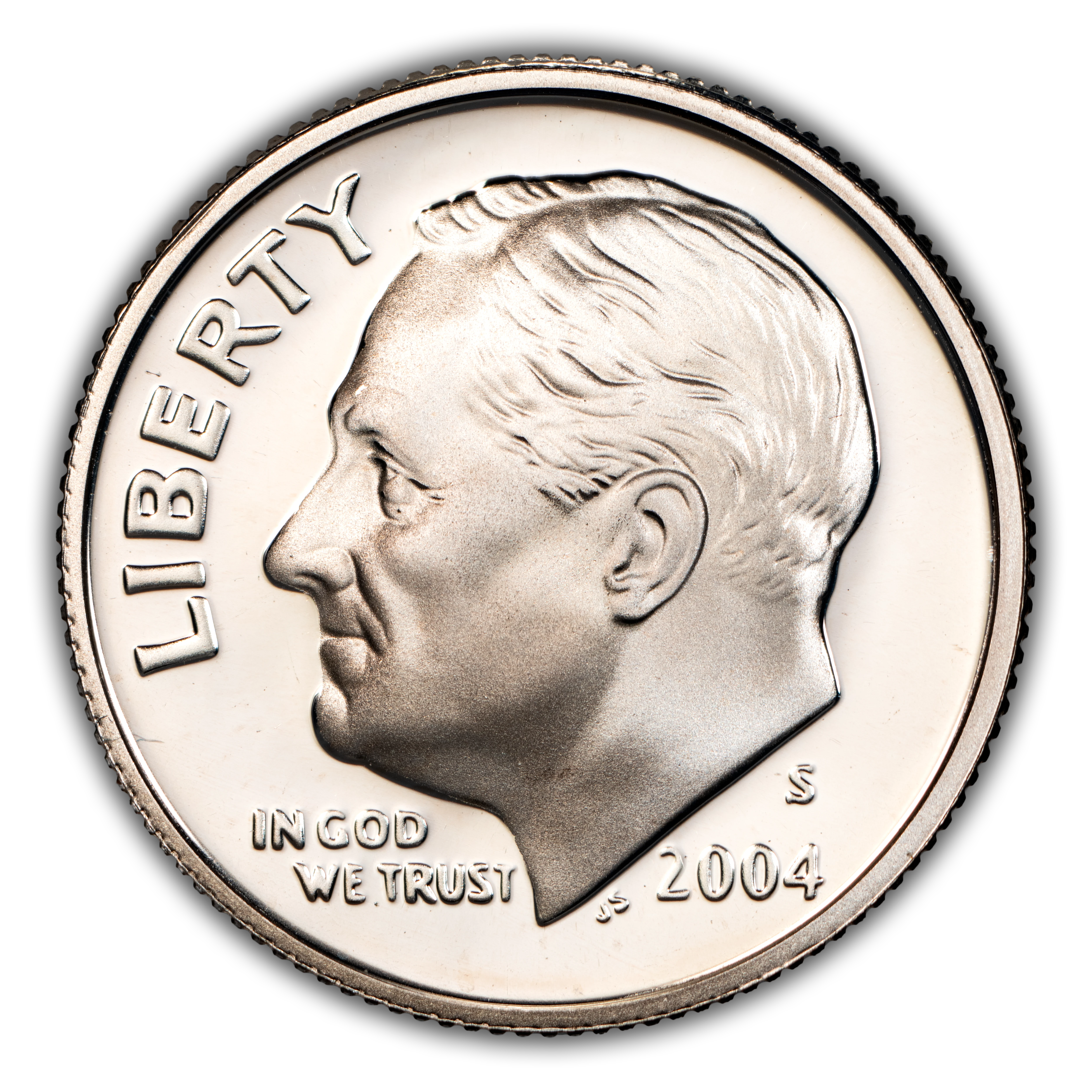 2004-S 10c Silver PR DCAM