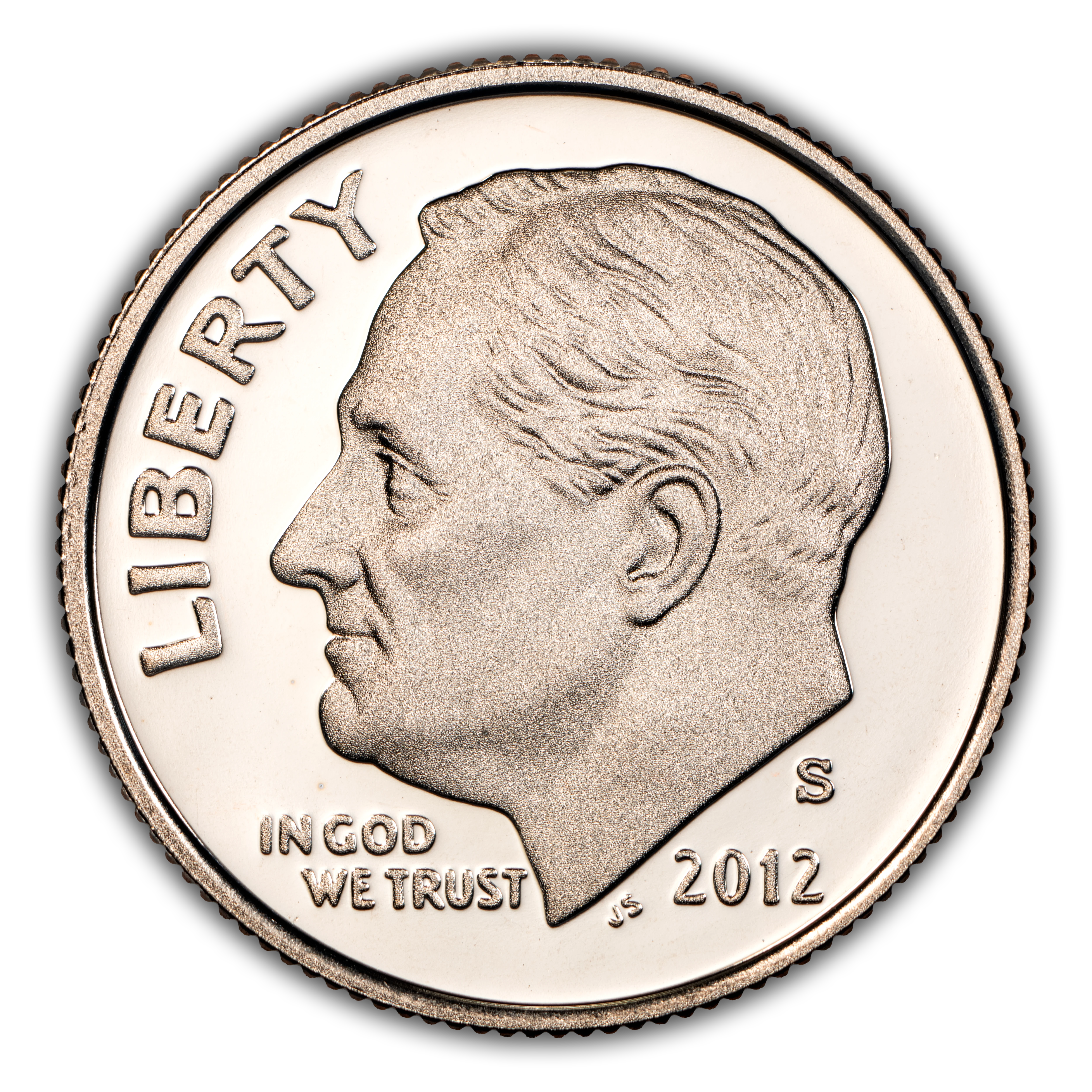 2012-S 10c Clad PR DCAM