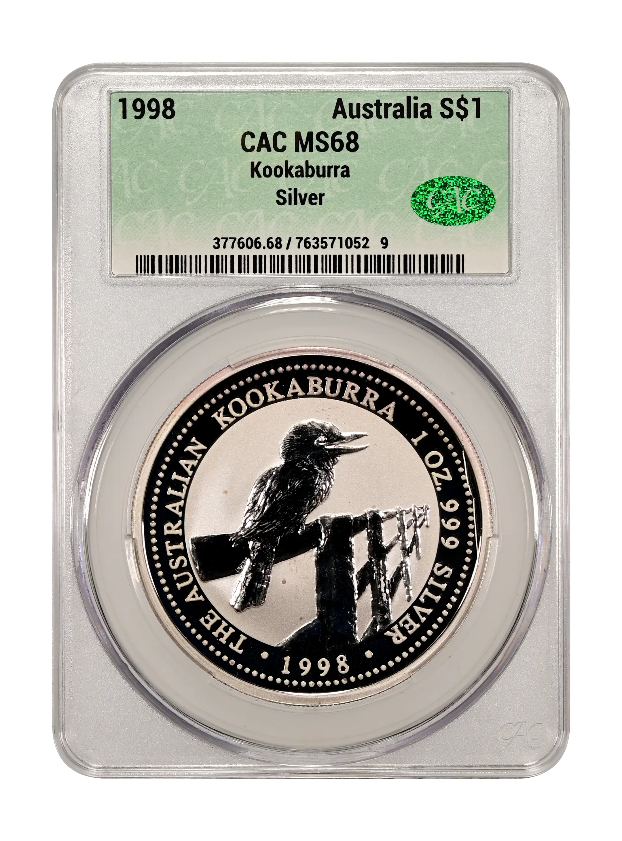 Australia 1998 $1 Kookaburra Silver 1 Ounce Coin Values & Prices