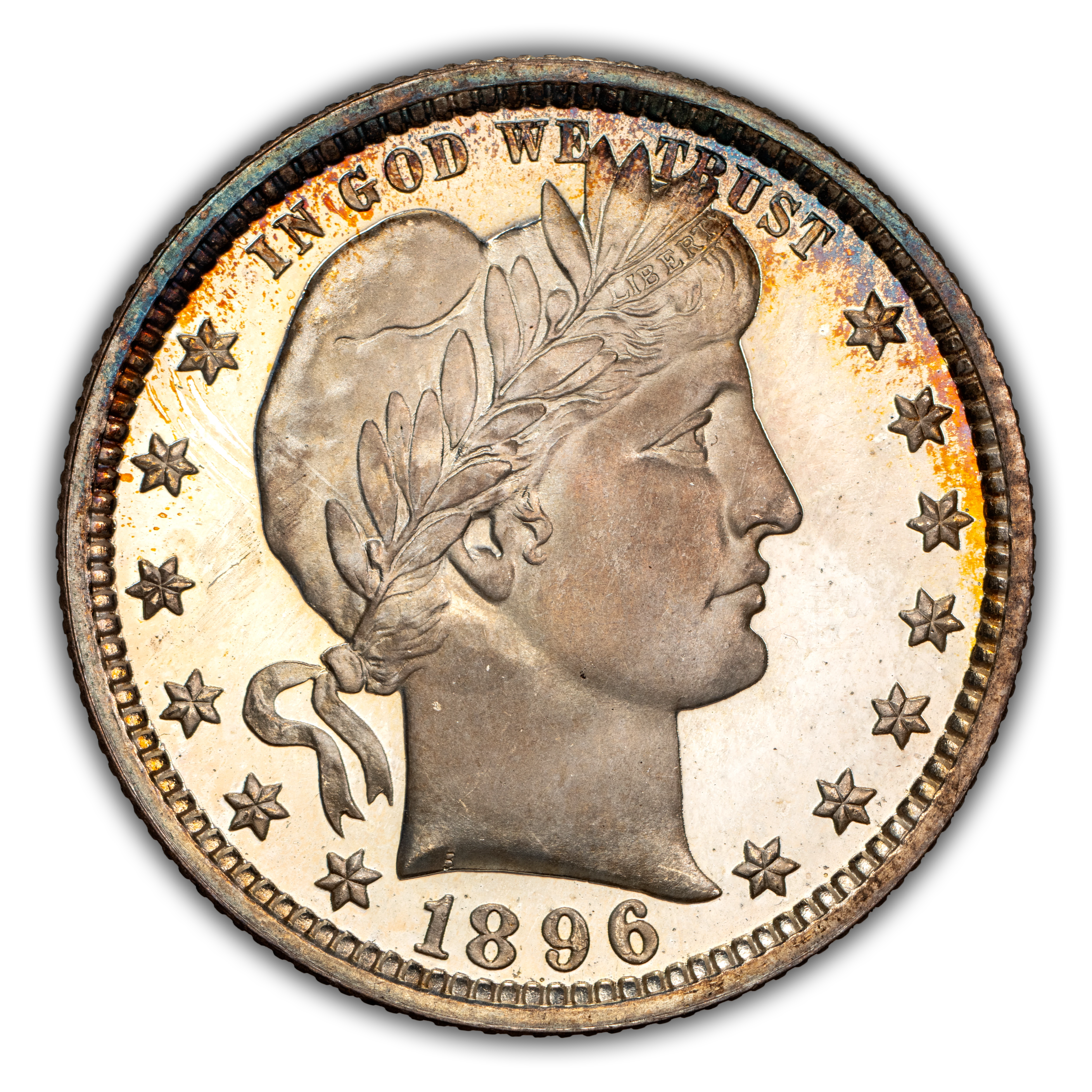 B*k様 アメリカ　バーバークォーター　1896S 大特年　発行数18.8万枚 B*k様 アメリカ バーバークォーター 1896S 大特年 発行数18.8万枚