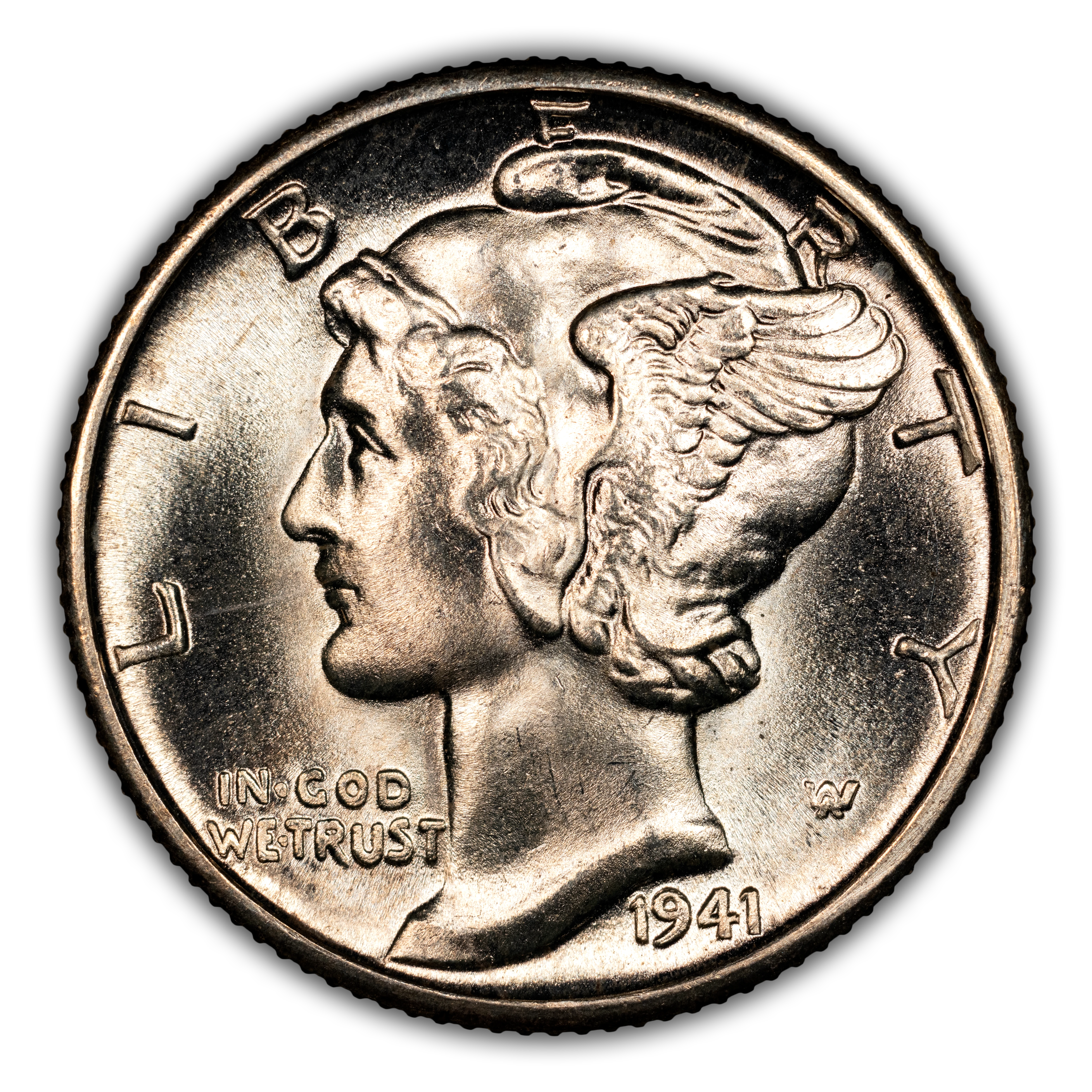 1941-D 10c DDO &amp; DDR, FS-101/801 MS FB