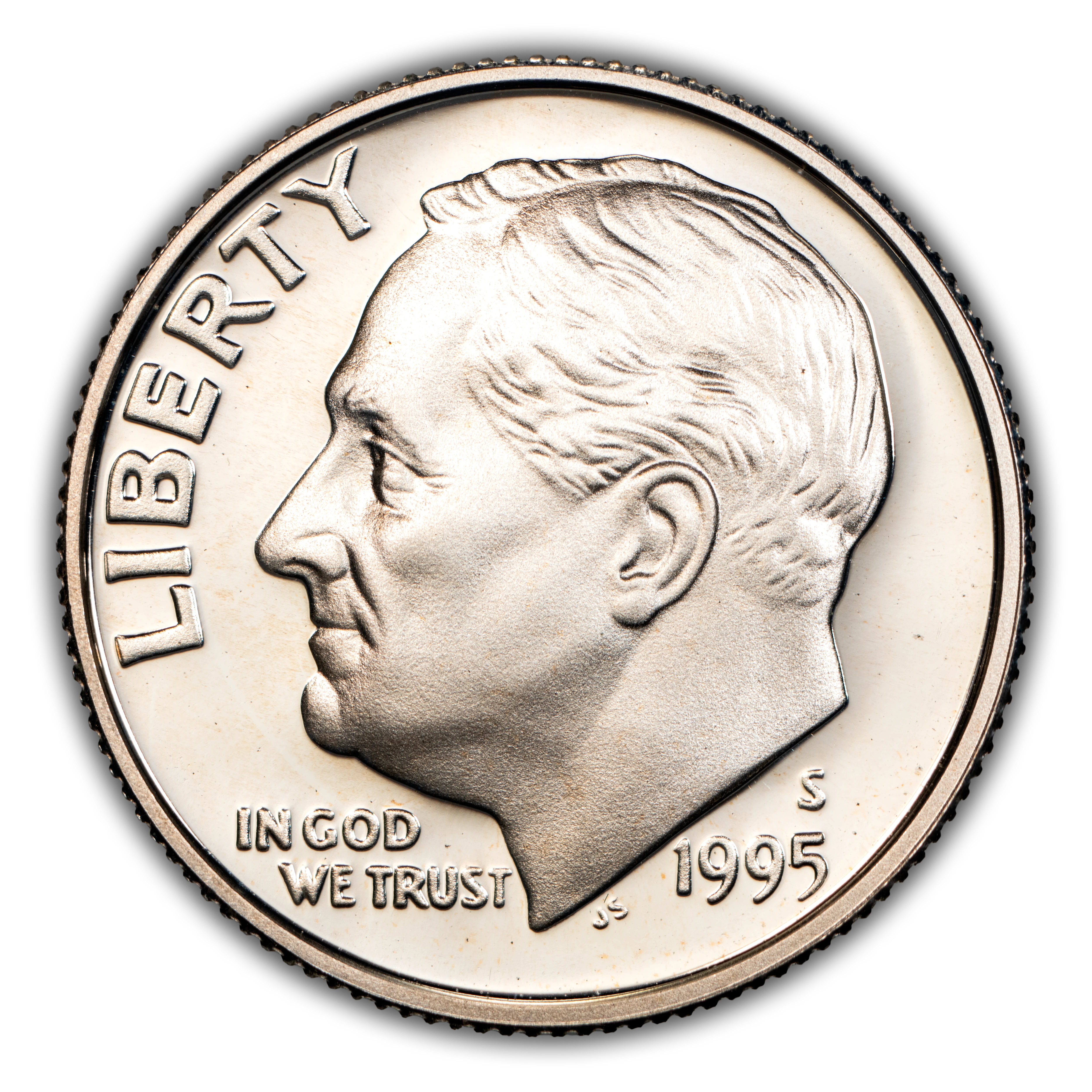 1995-S 10c Silver PR DCAM