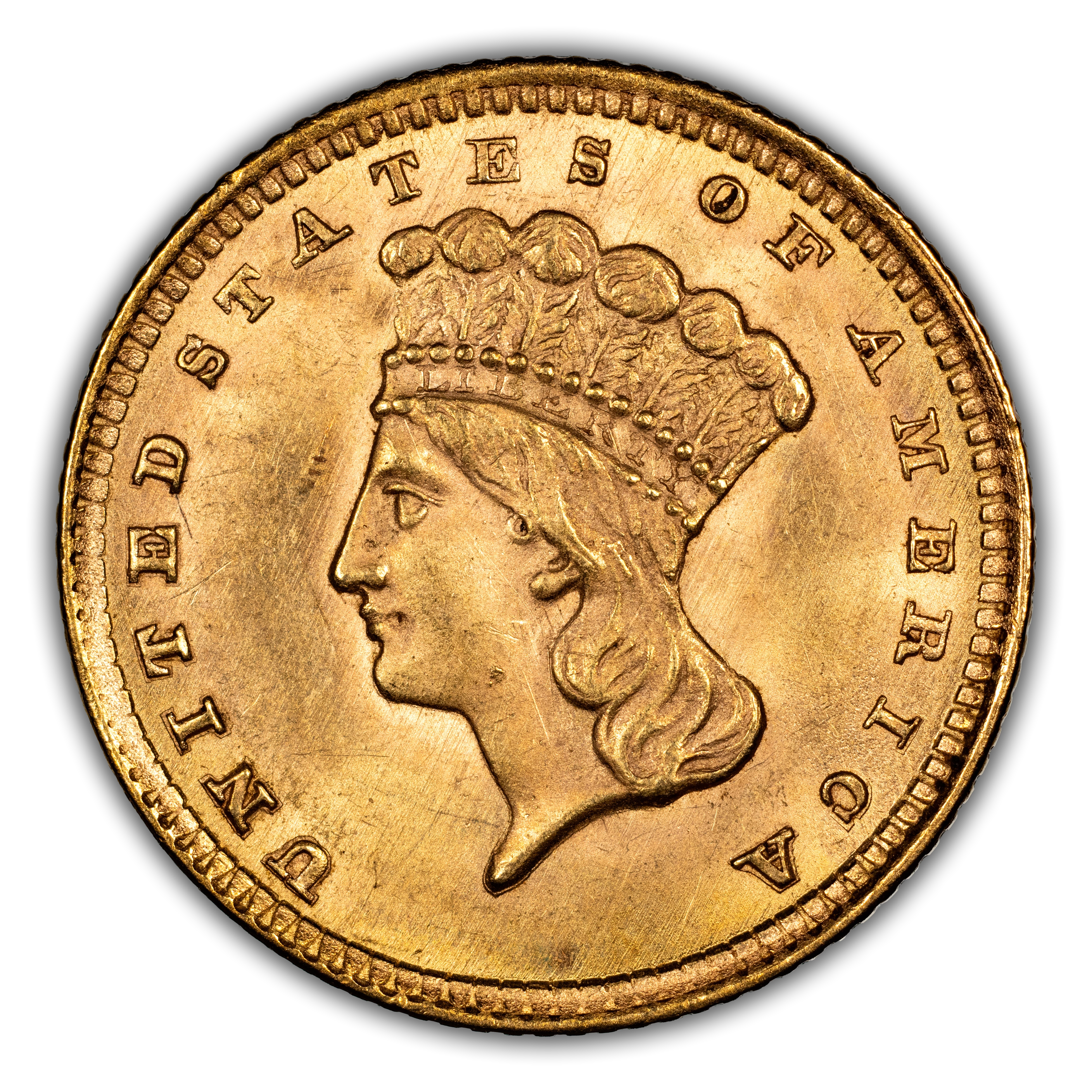 1857 $1 Gold – Type 3 Values & Prices | Greysheet