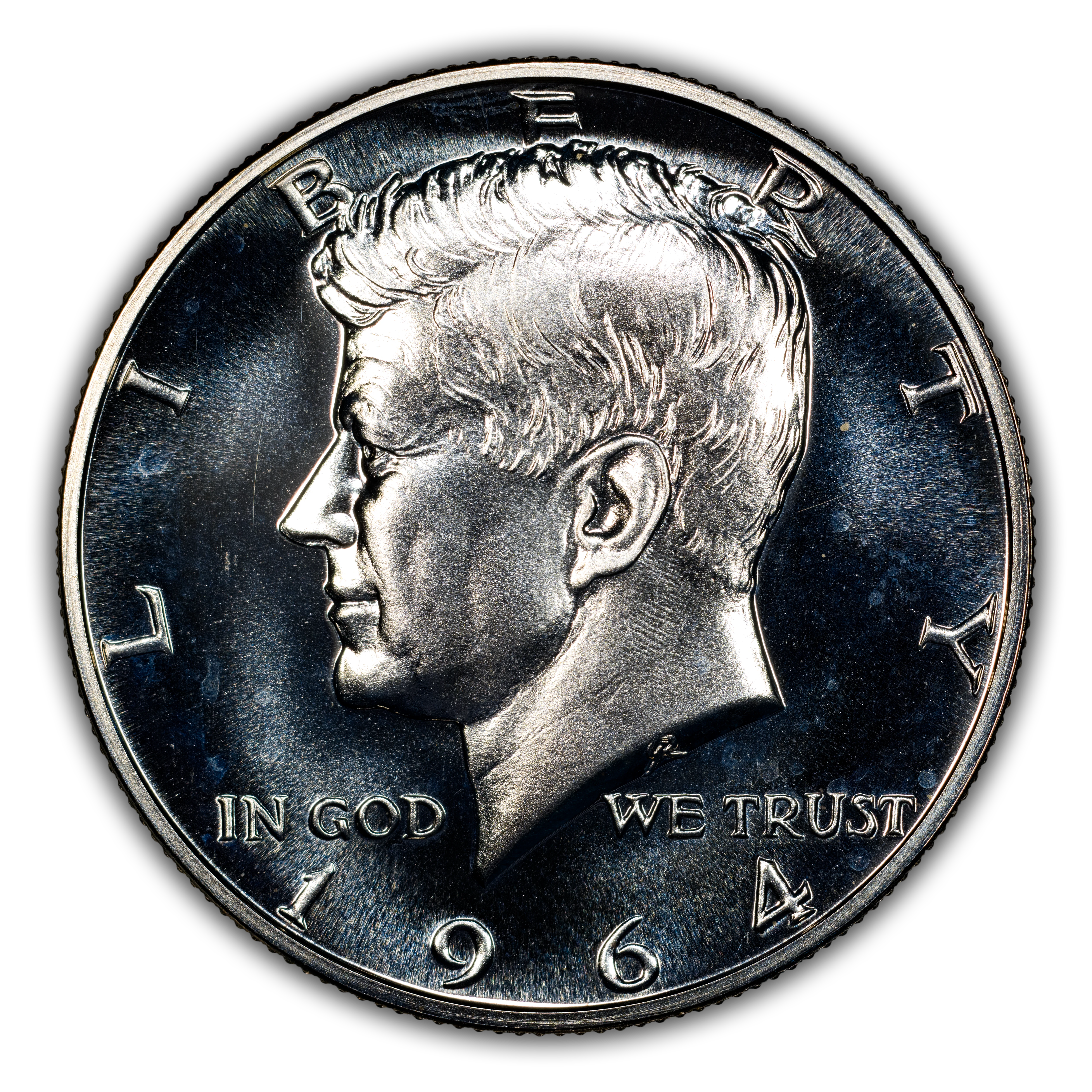 1964 50c Type 1 Reverse, Straight FG PR