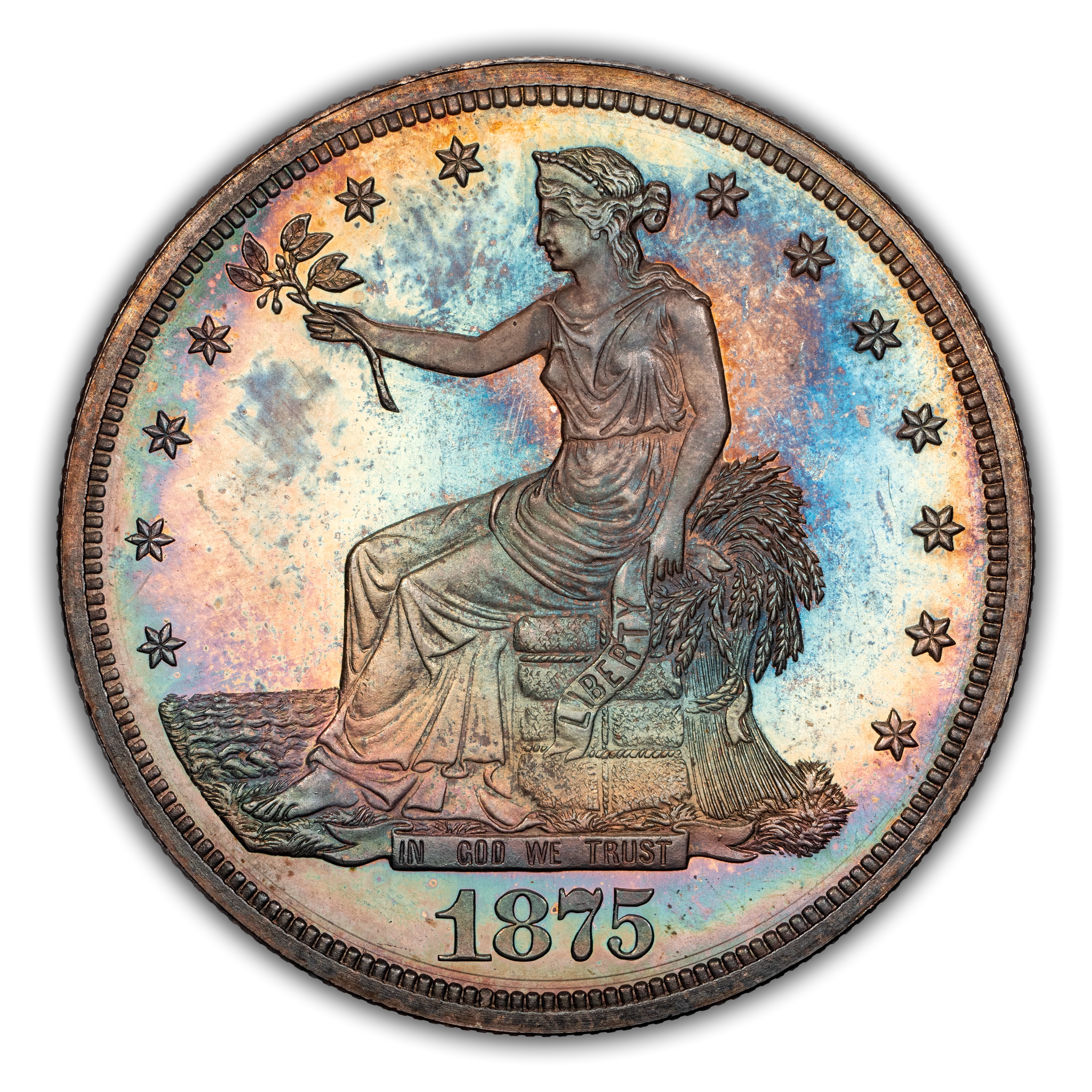 1875 Trade Dollar, Proof Values & Prices | Greysheet
