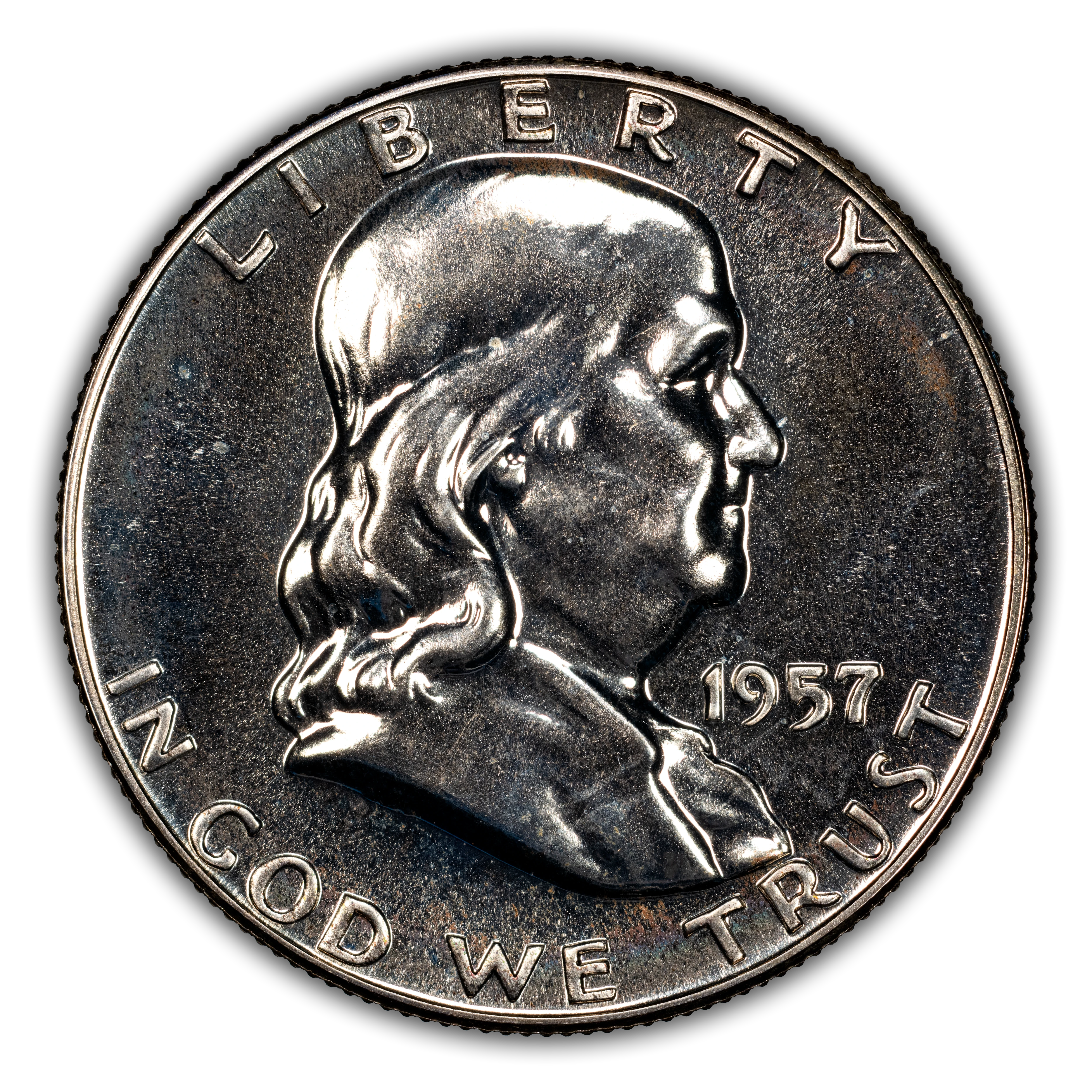 1957 Franklin Half Dollar, Proof Values & Prices | Greysheet