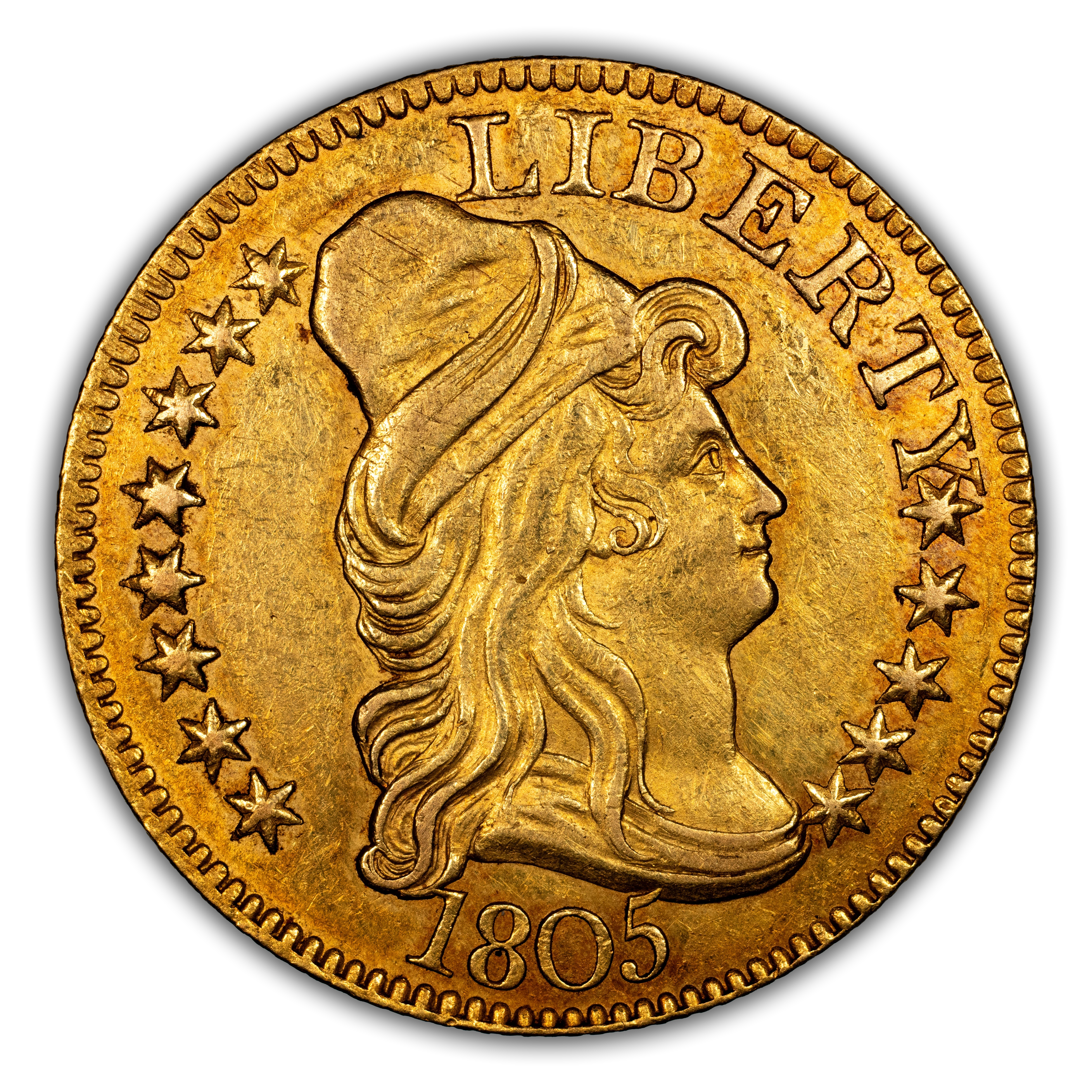 1805 $5 Draped Bust Gold Values & Prices | Greysheet