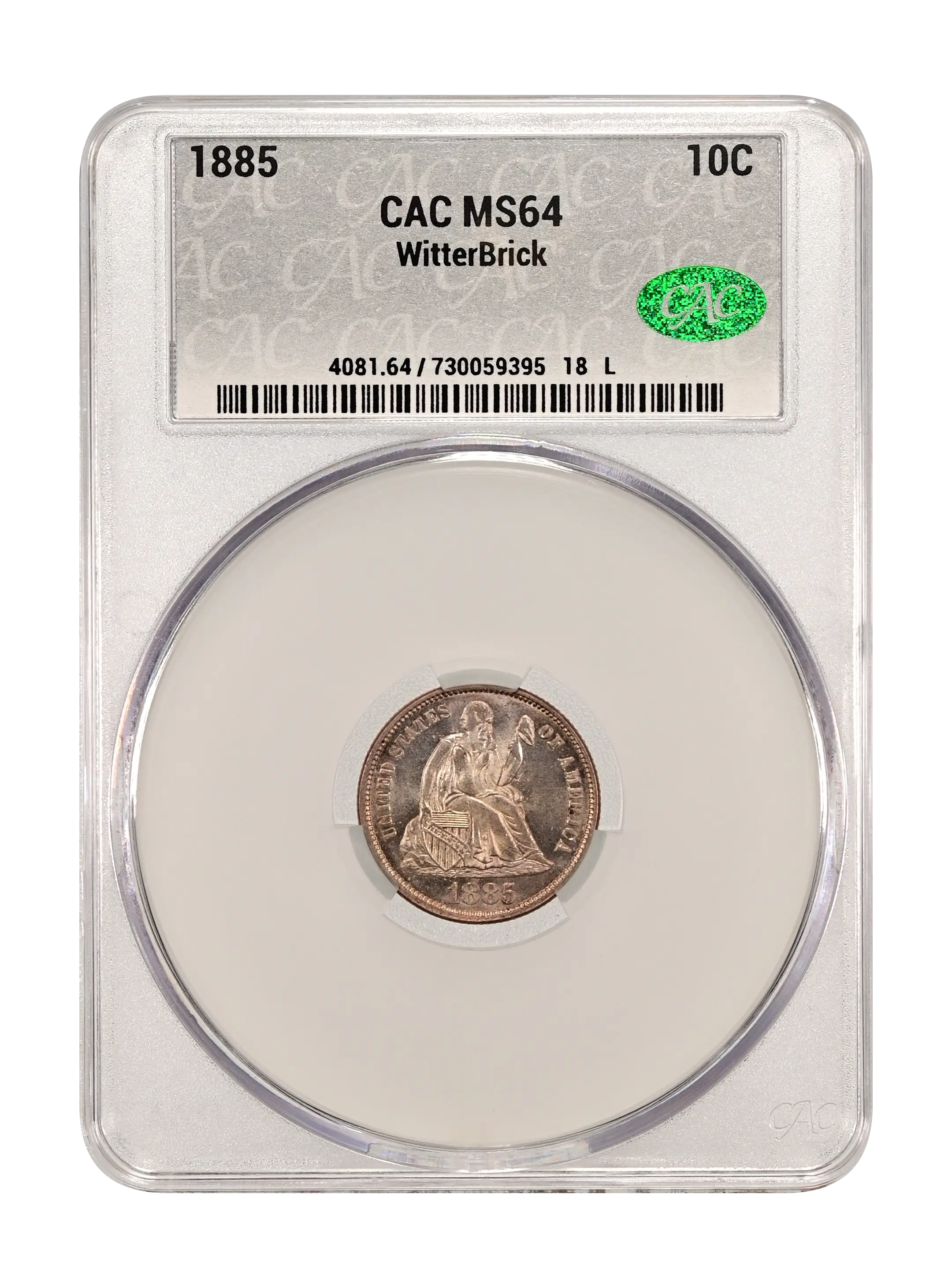 1885 10c MS