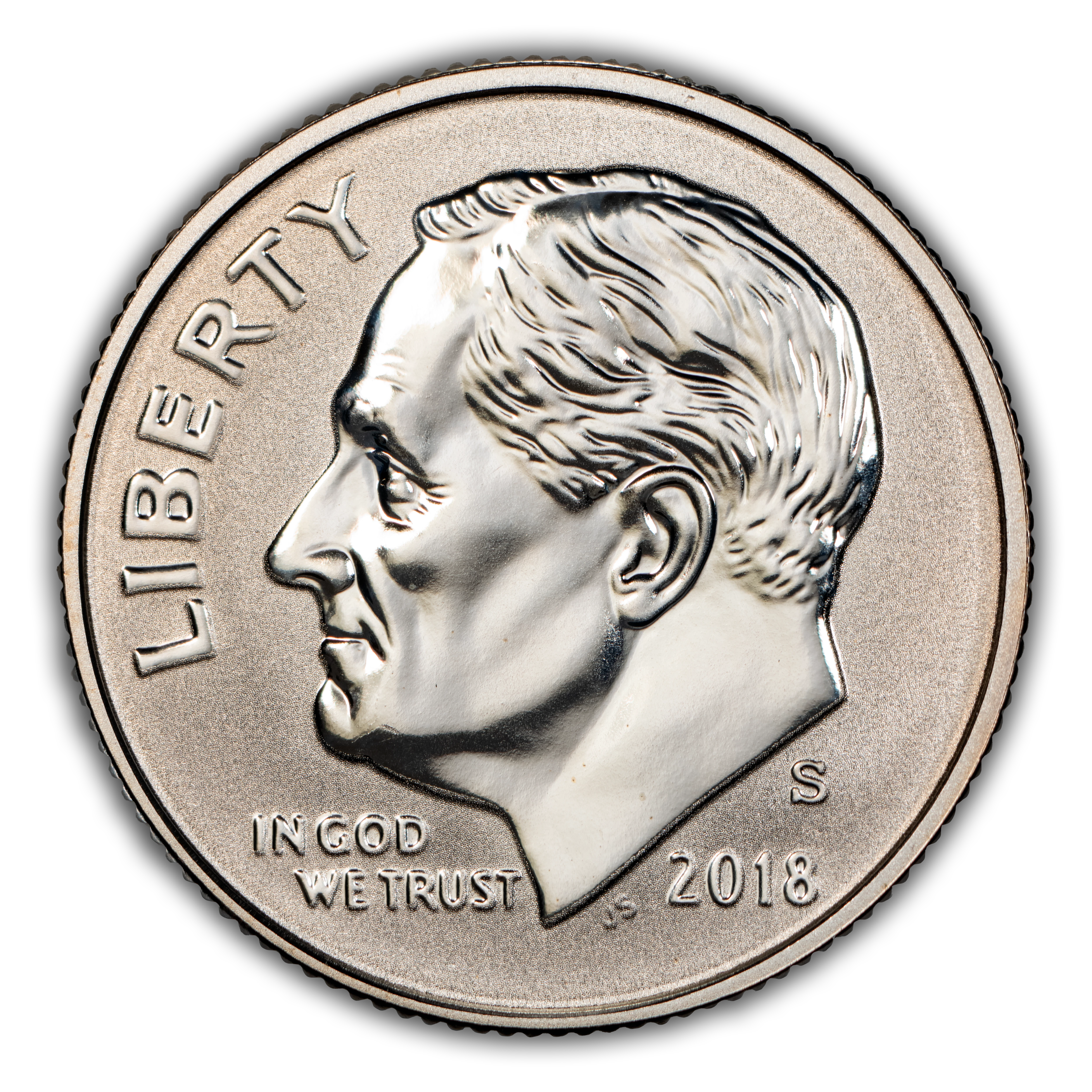 2018-S 10c Silver, Reverse Proof PR