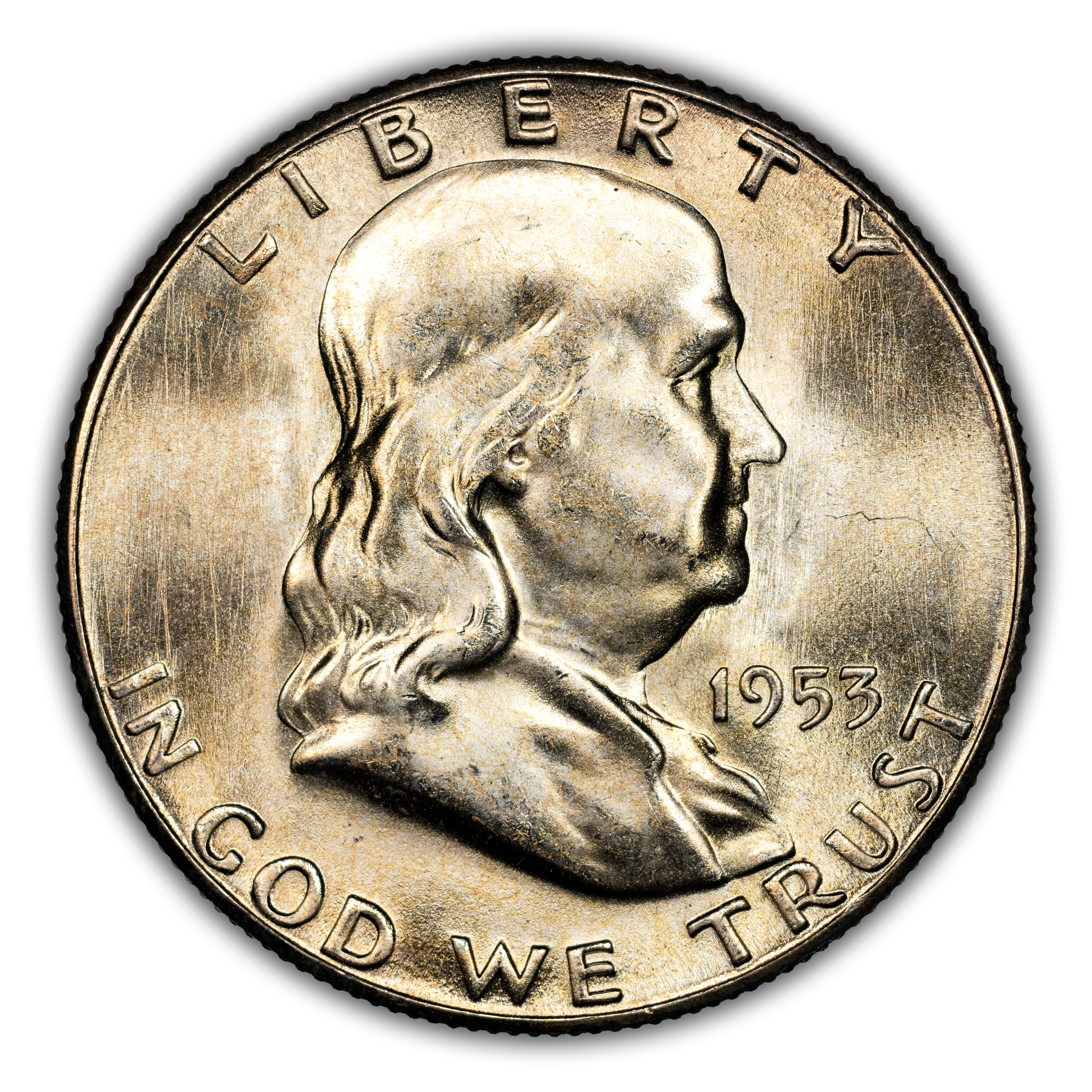 1953-S 50c Goiter/Moustache, FS-401 MS