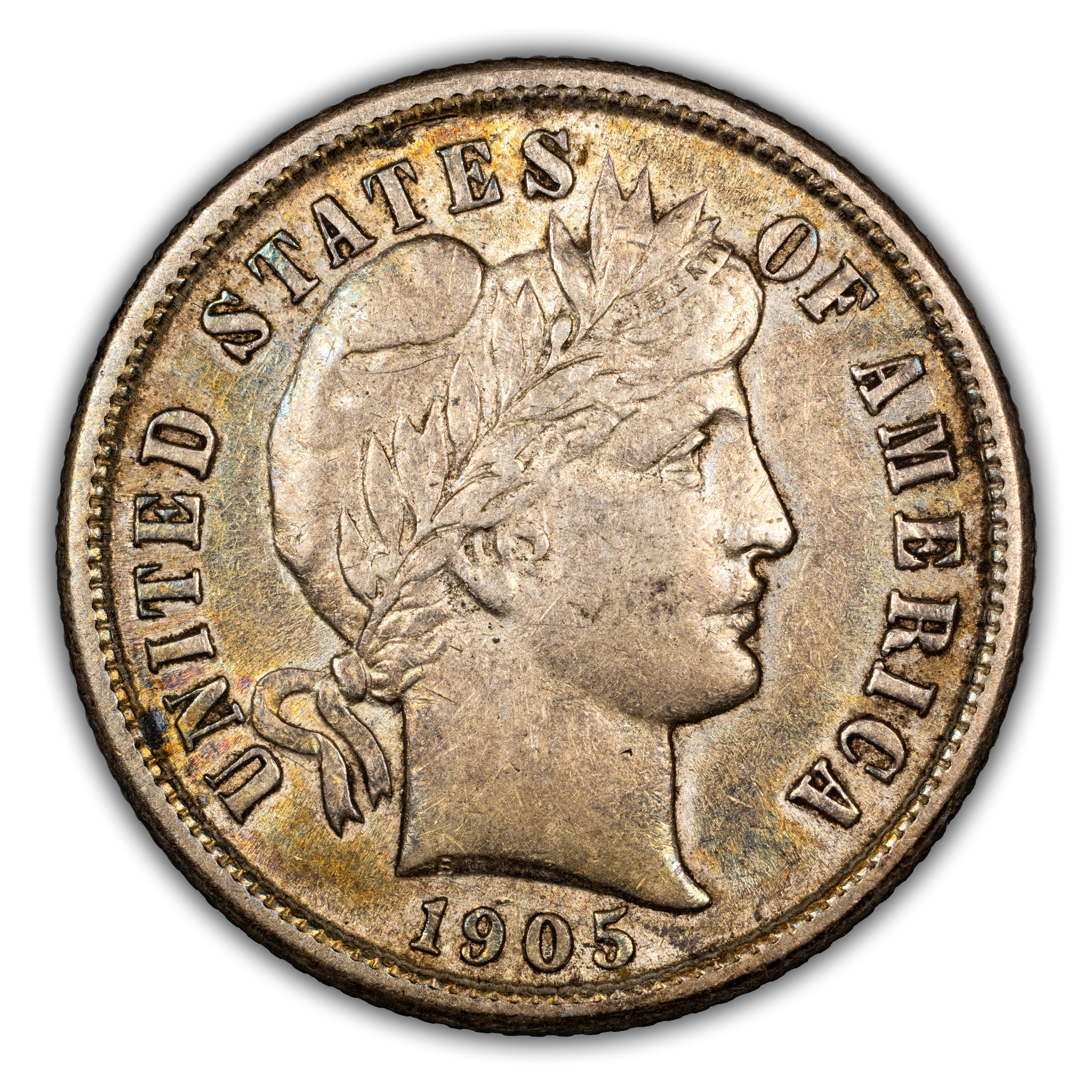 1905 Barber Dime Values & Prices | Greysheet