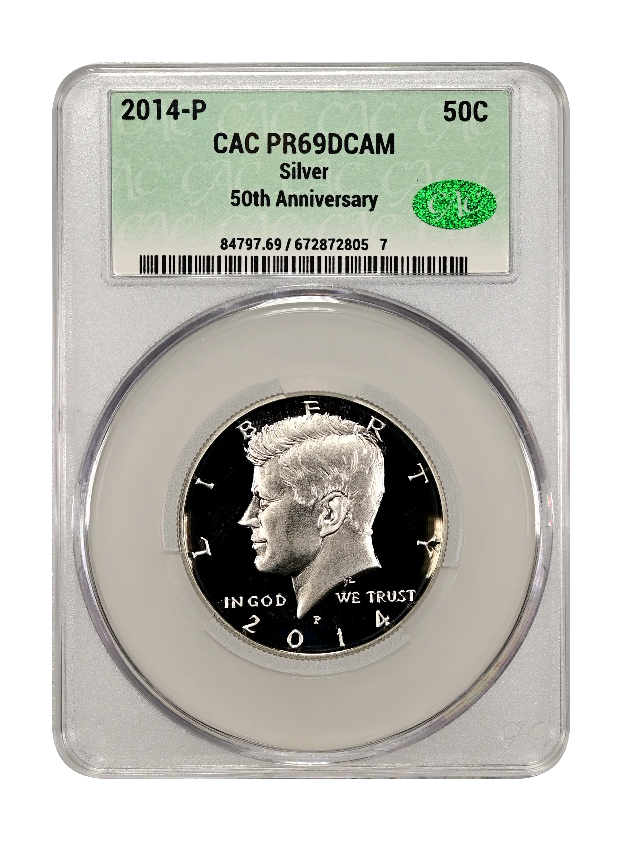 2014 Kennedy Half Dollar, Proof Values & Prices | Greysheet