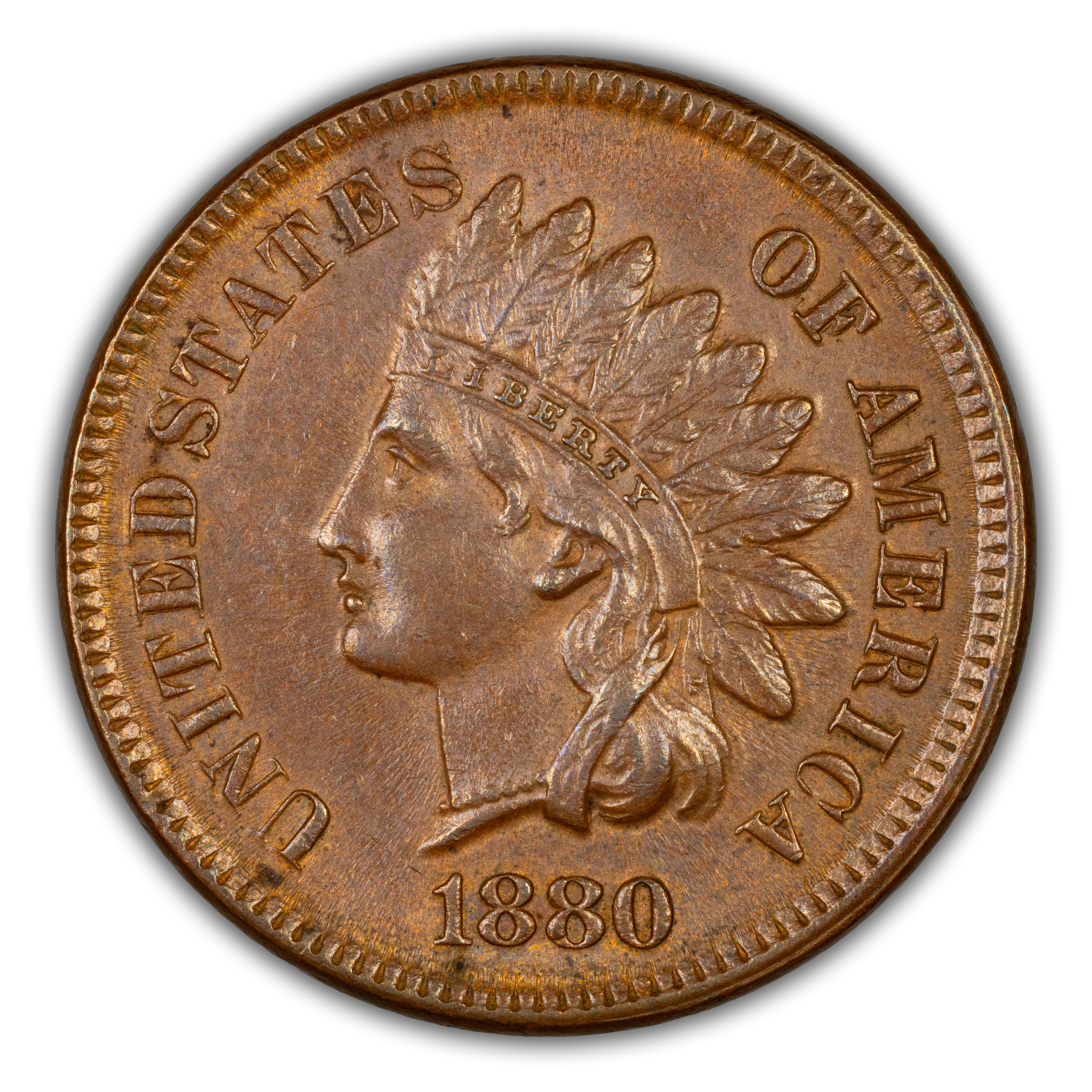1880 1c MS BN